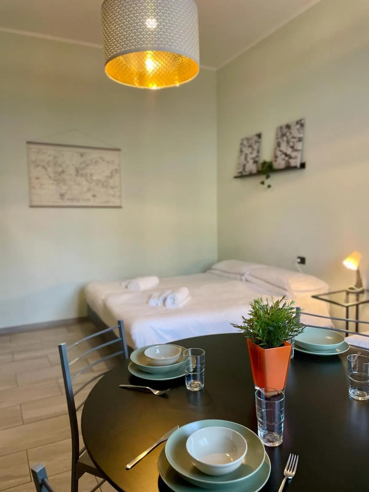 Seating area, Bed in Bnbook Residence La Red