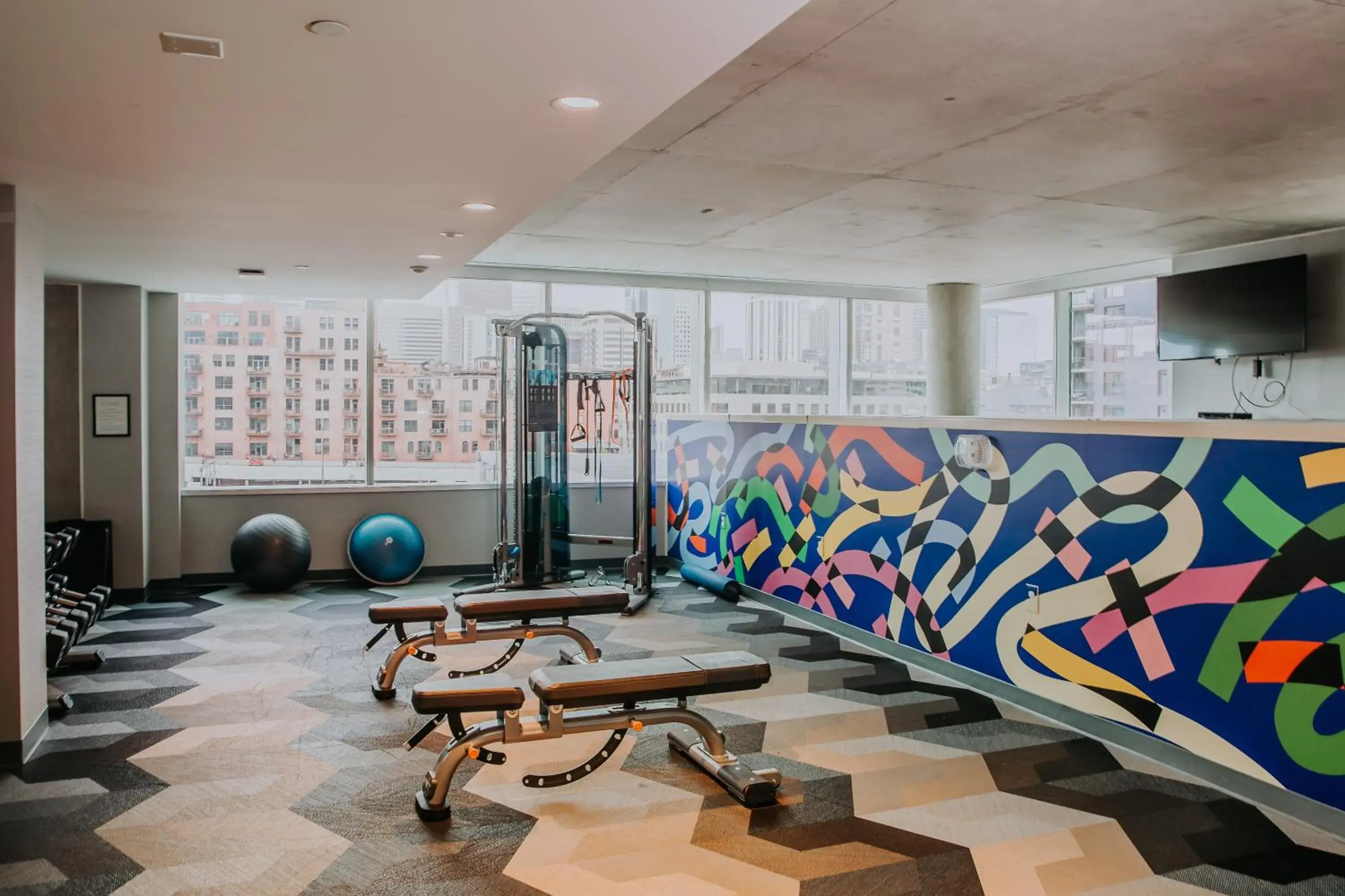 Fitness centre/facilities in Hotel Indigo Denver Downtown - Union Station by IHG Fitness centre/facilities in Hotel Indigo Denver Downtown - Union Station by IHG
