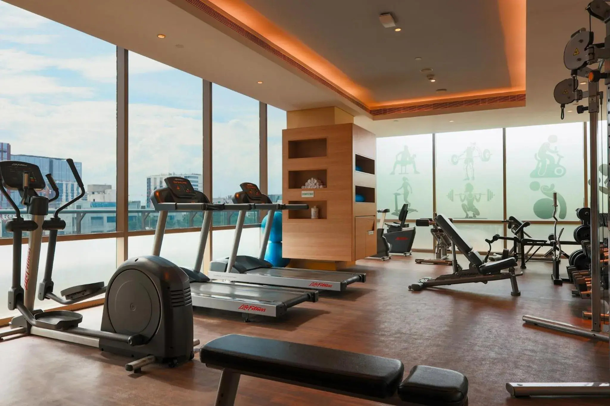 Fitness centre/facilities in Holiday Inn Chennai OMR IT Expressway by IHG Fitness centre/facilities in Holiday Inn Chennai OMR IT Expressway by IHG