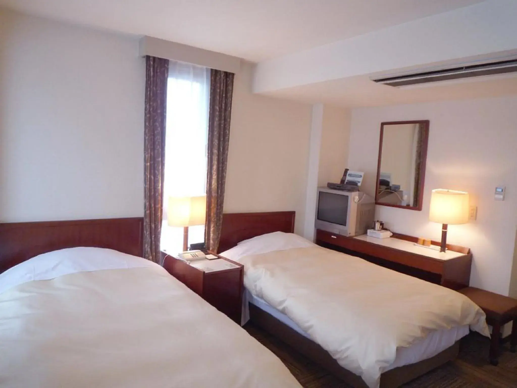 Bedroom, Bed in Hotel Crown Hills Nakamura Bedroom, Bed in Hotel Crown Hills Nakamura