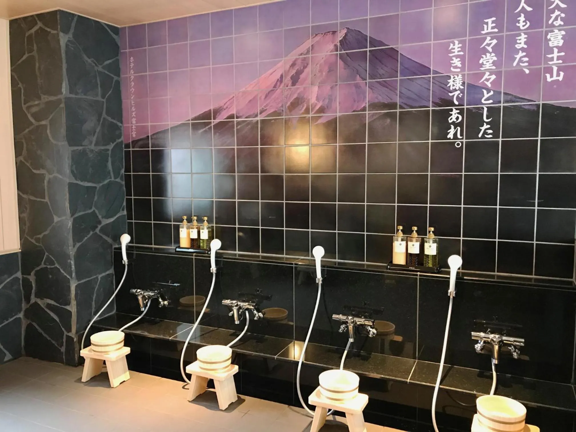 Public Bath in HOTEL CROWN HILLS FUJINOMIYA