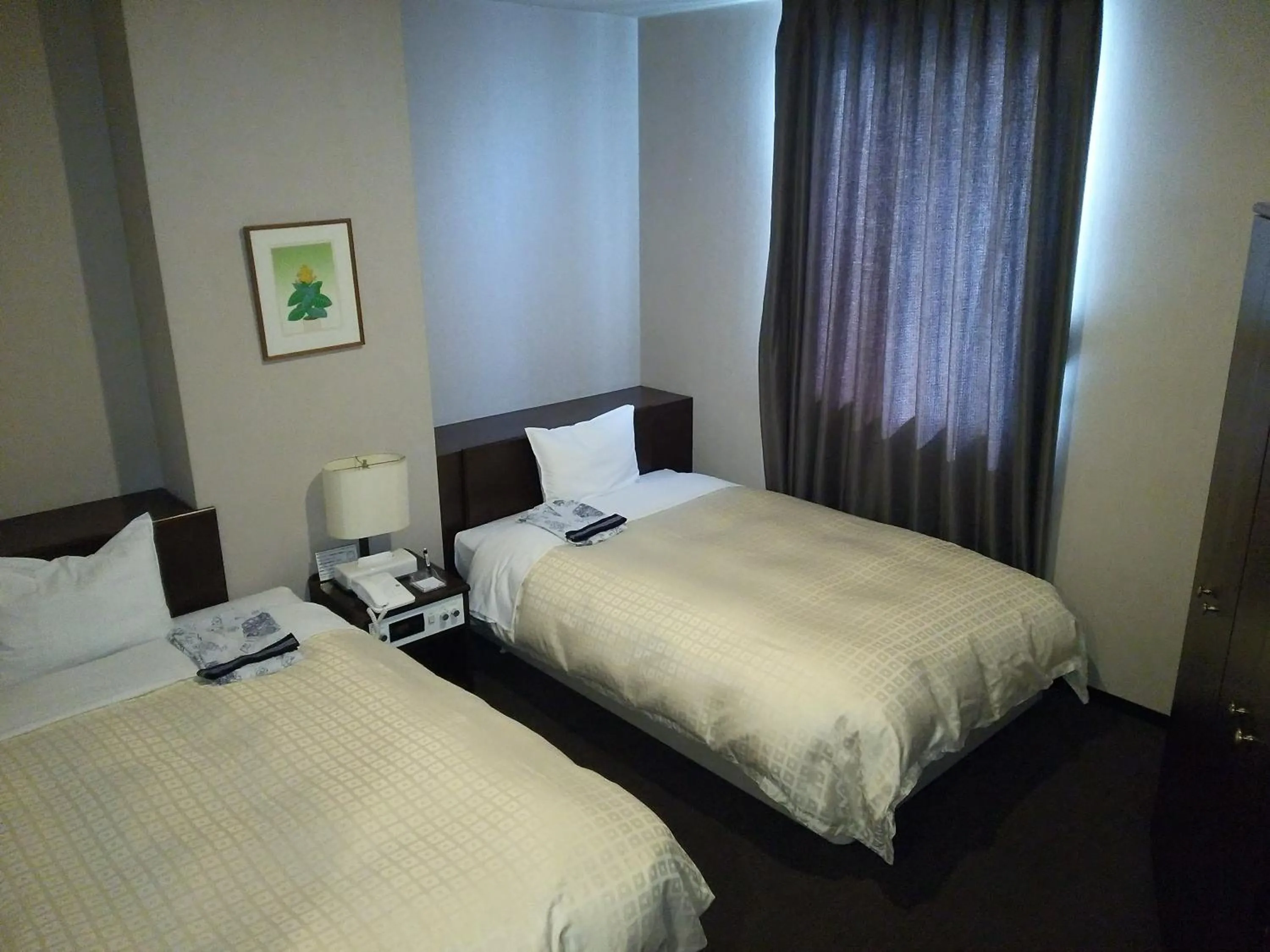 Photo of the whole room, Bed in Hirosaki Grand Hotel