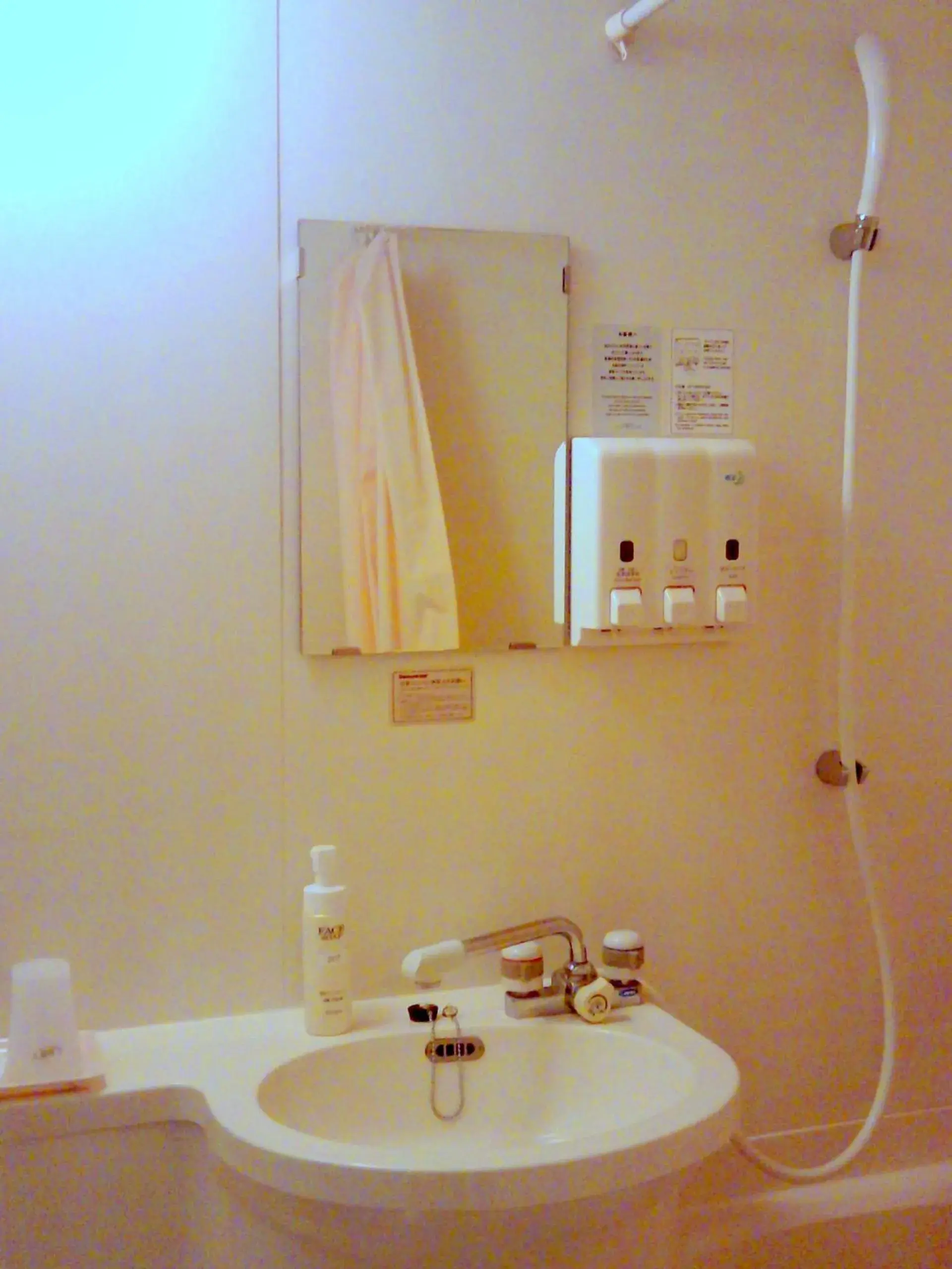 Photo of the whole room, Bathroom in Okaya Central Hotel