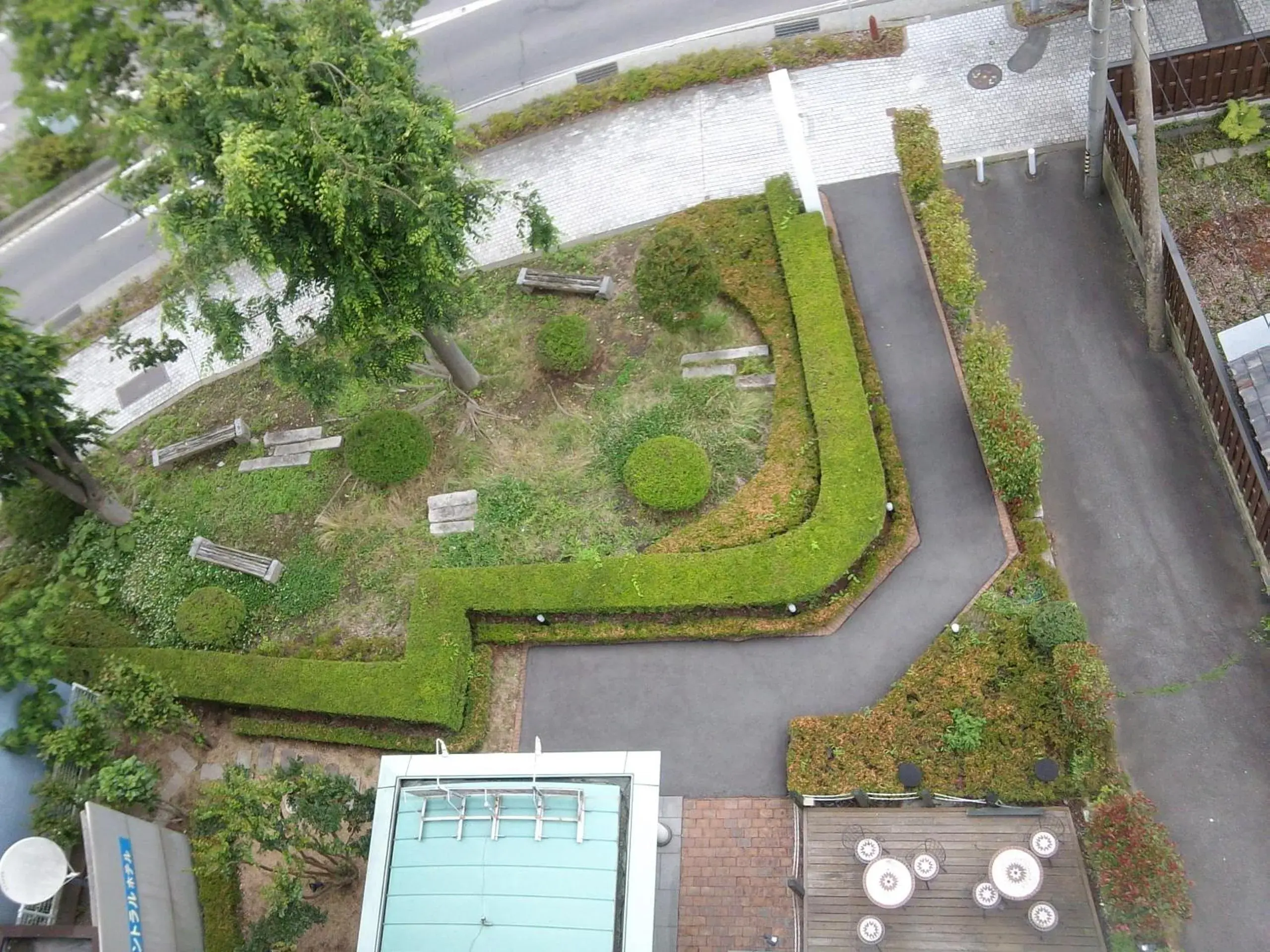 View (from property/room), Bird's-eye View in Okaya Central Hotel