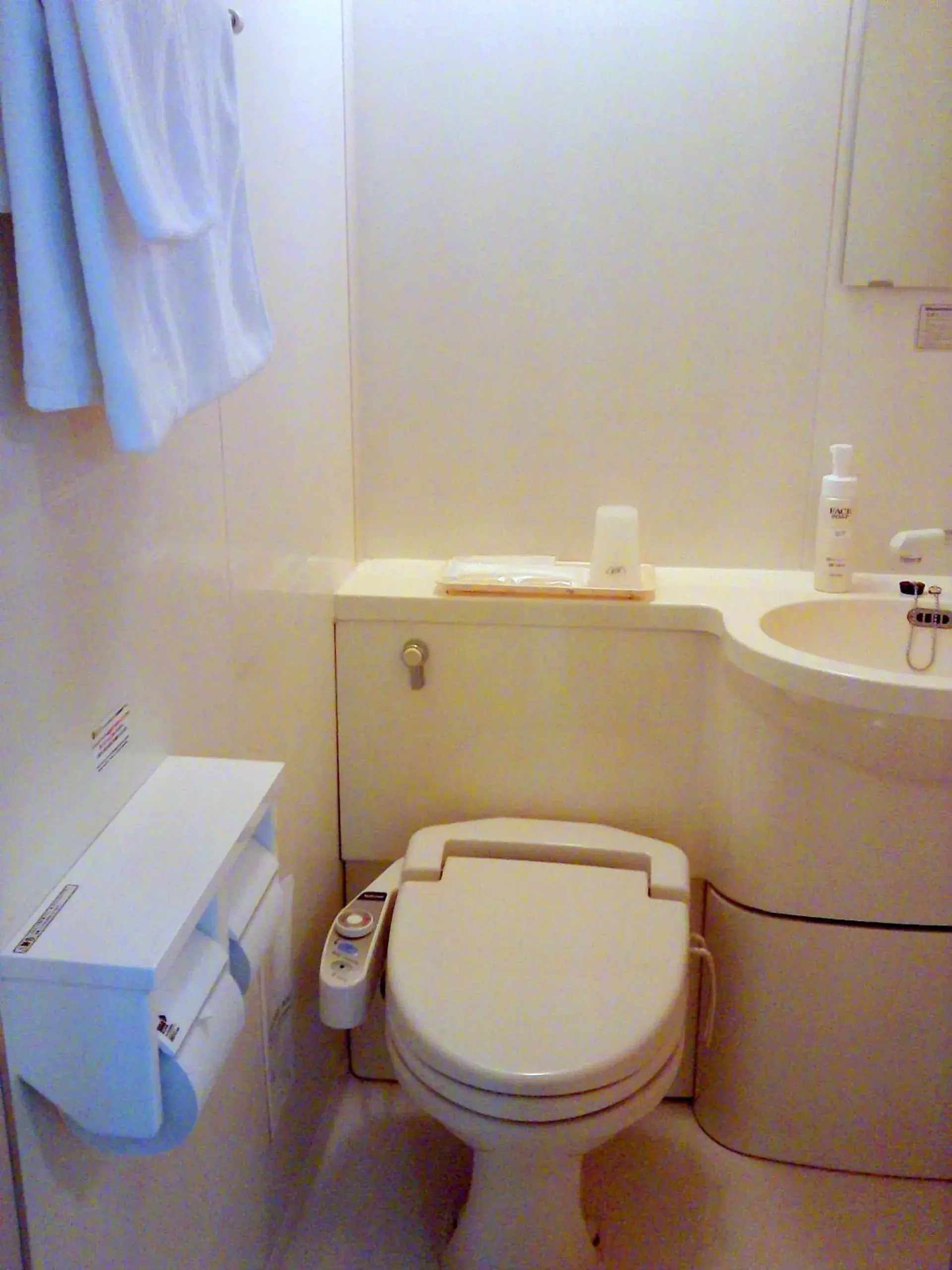 Photo of the whole room, Bathroom in Okaya Central Hotel