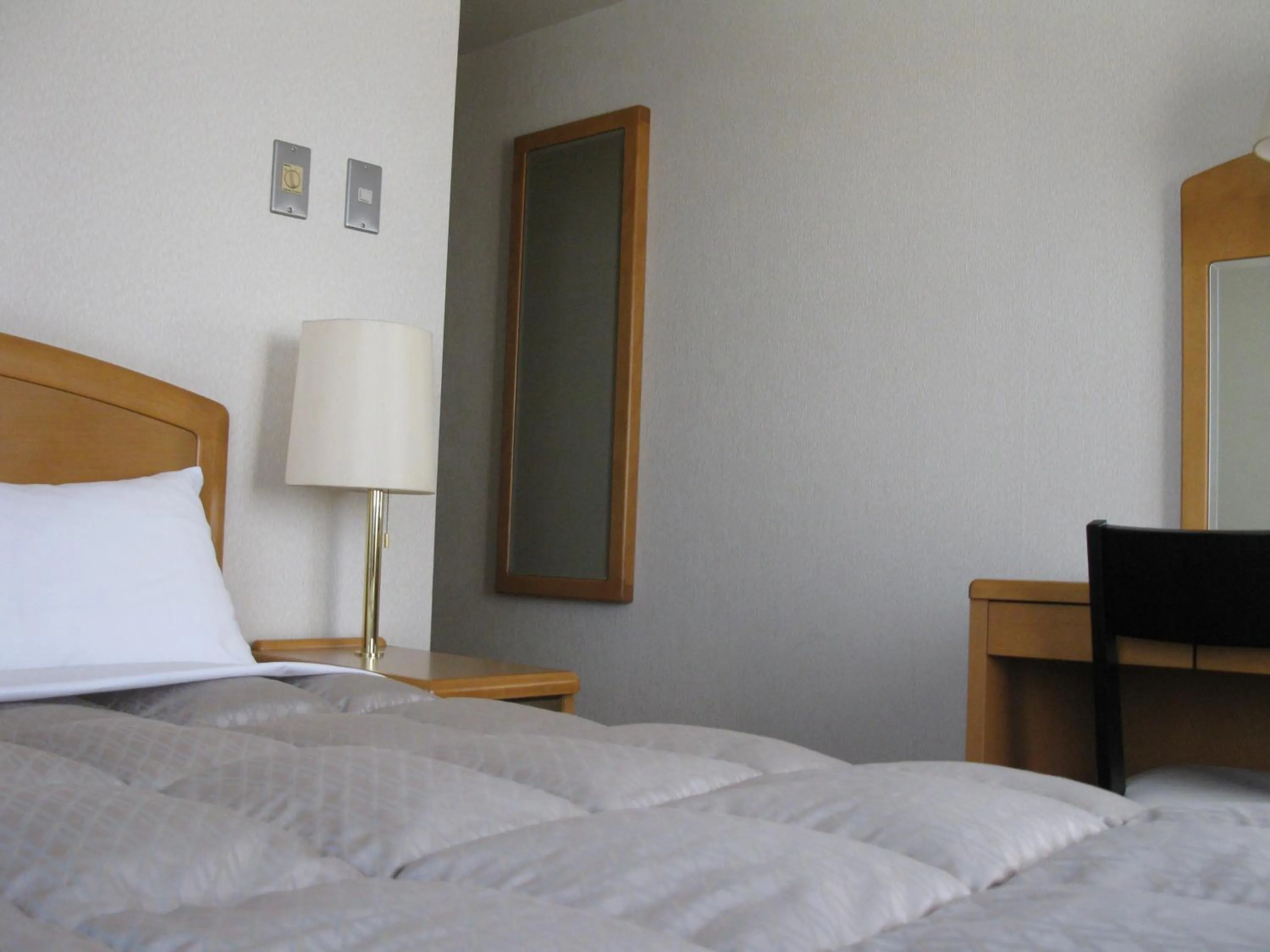 Photo of the whole room, Bed in Mito Riverside Hotel