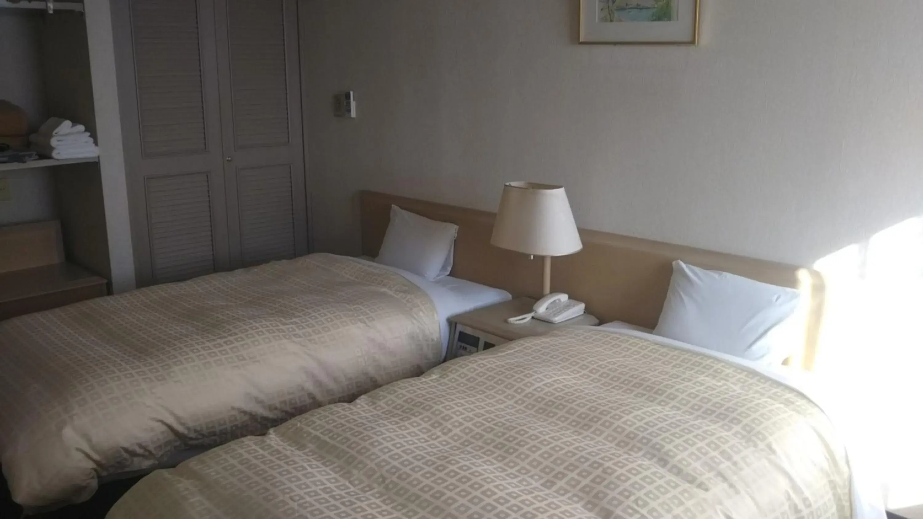 Bed in Hotel Hitachi Hills Bed in Hotel Hitachi Hills