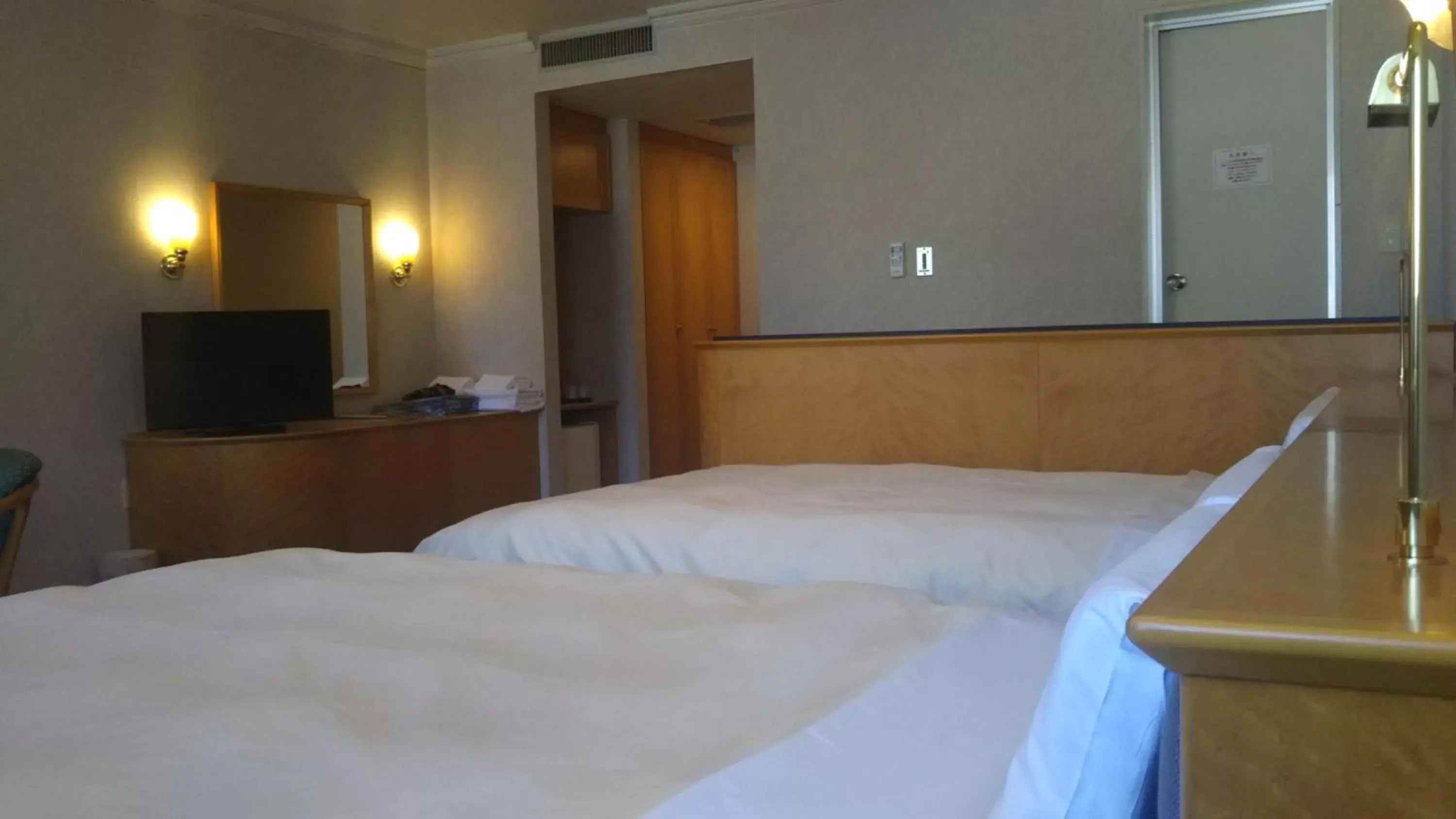 Bed in Hotel Hitachi Hills Bed in Hotel Hitachi Hills