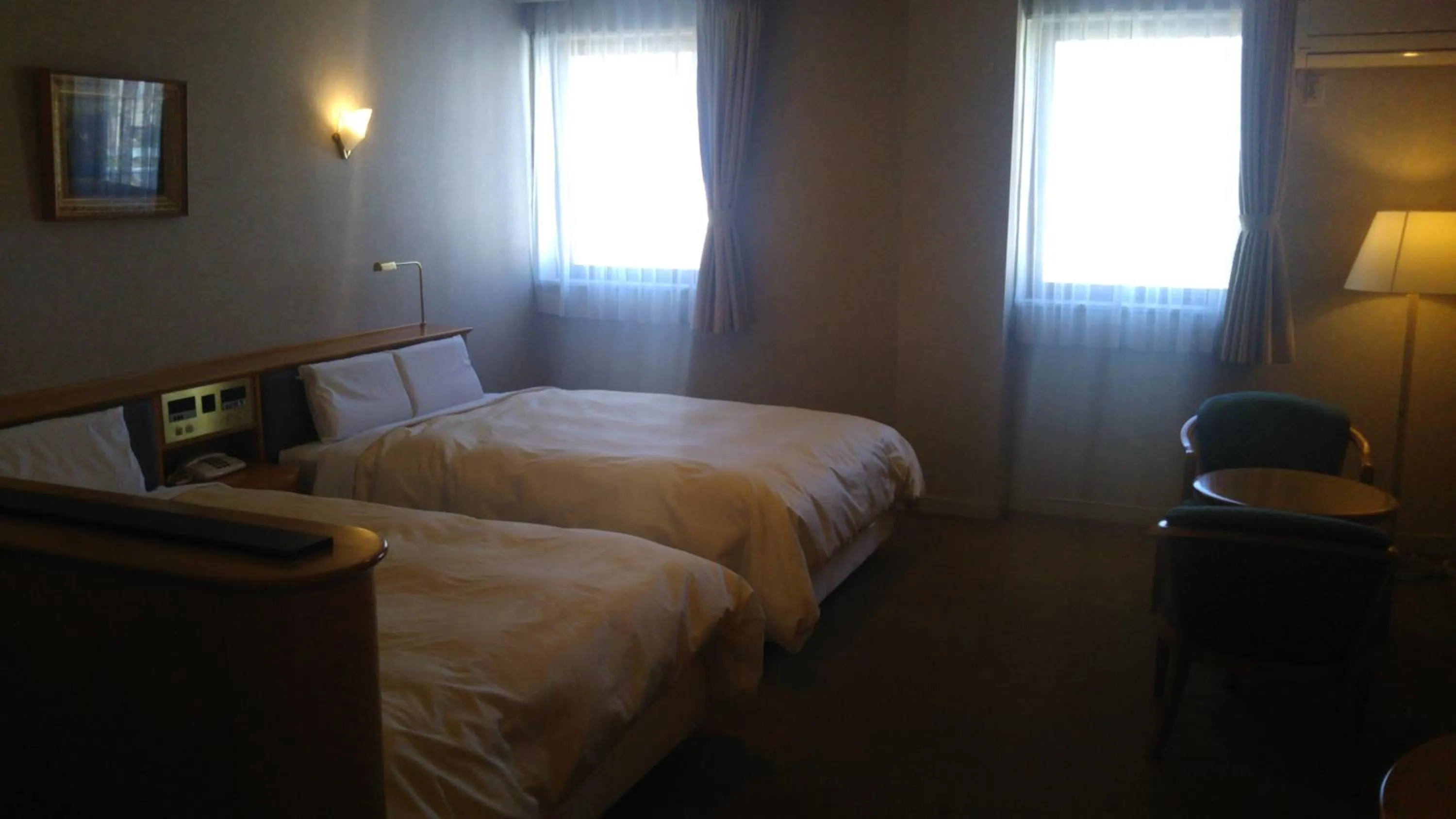 Bed in Hotel Hitachi Hills