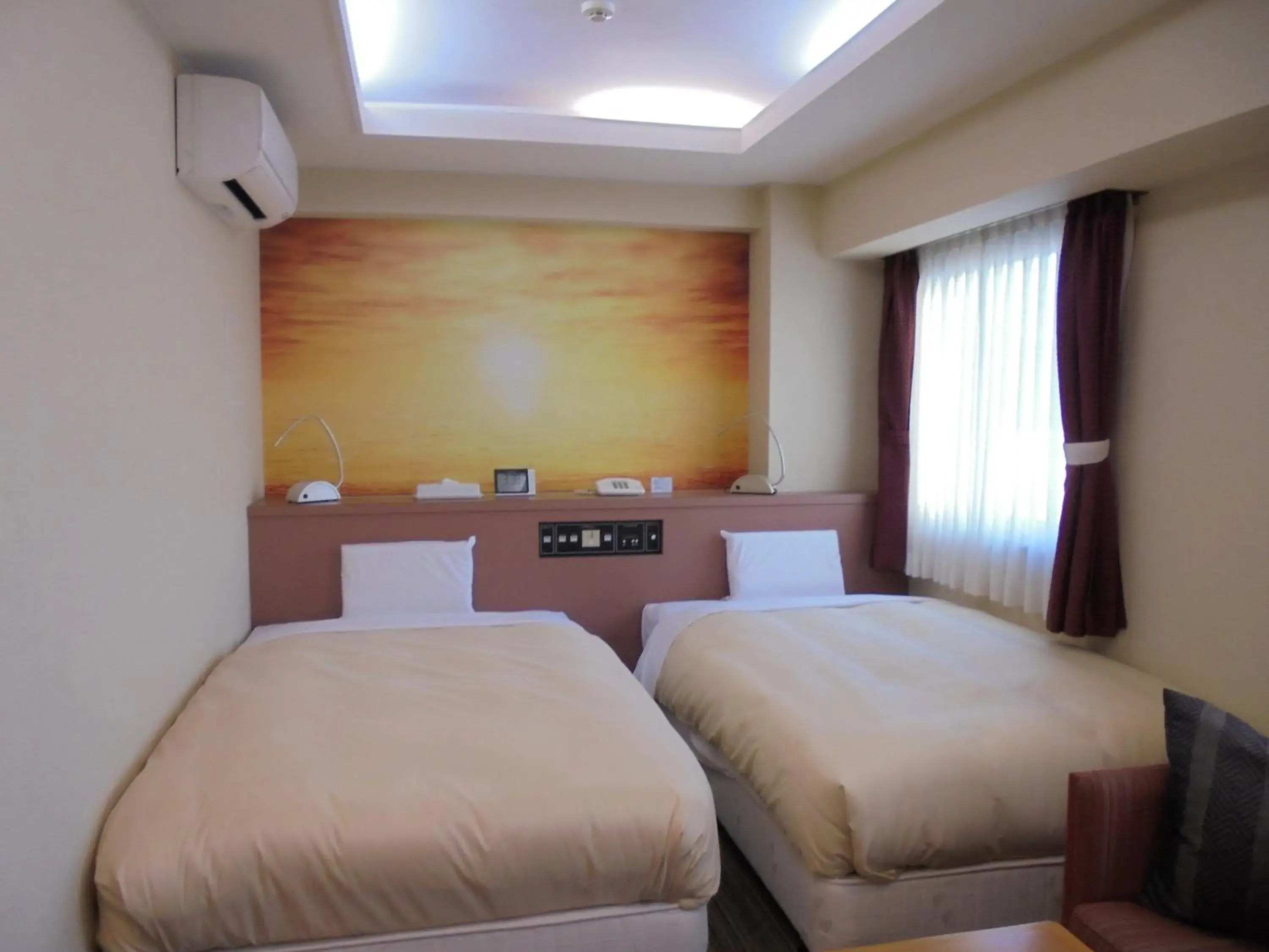 Bedroom, Bed in Spa & Sauna Hotel Hitachi Plaza Bedroom, Bed in Spa & Sauna Hotel Hitachi Plaza