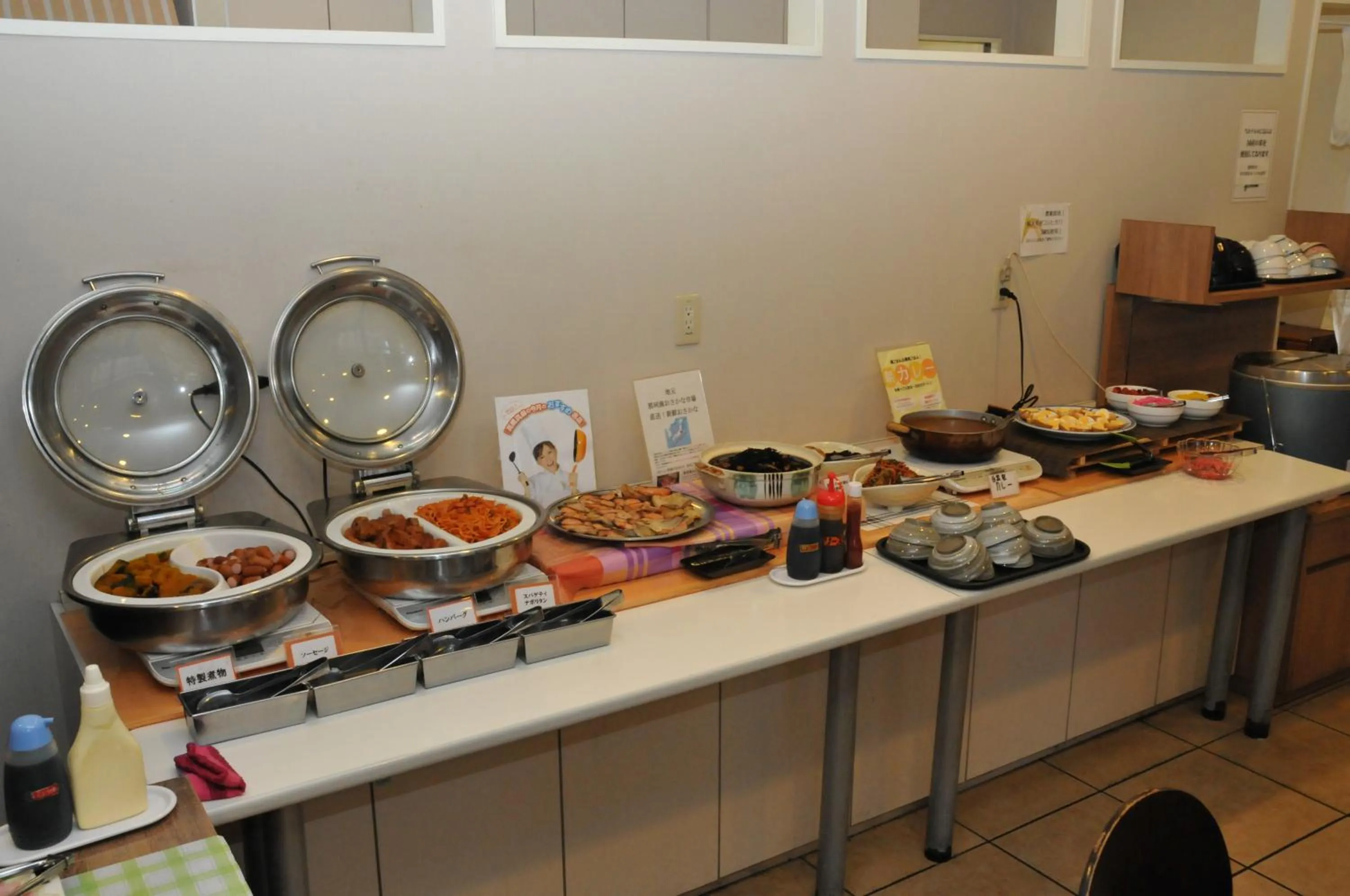 Restaurant/places to eat in Hotel Crown Hills Katsuta Omotechoten