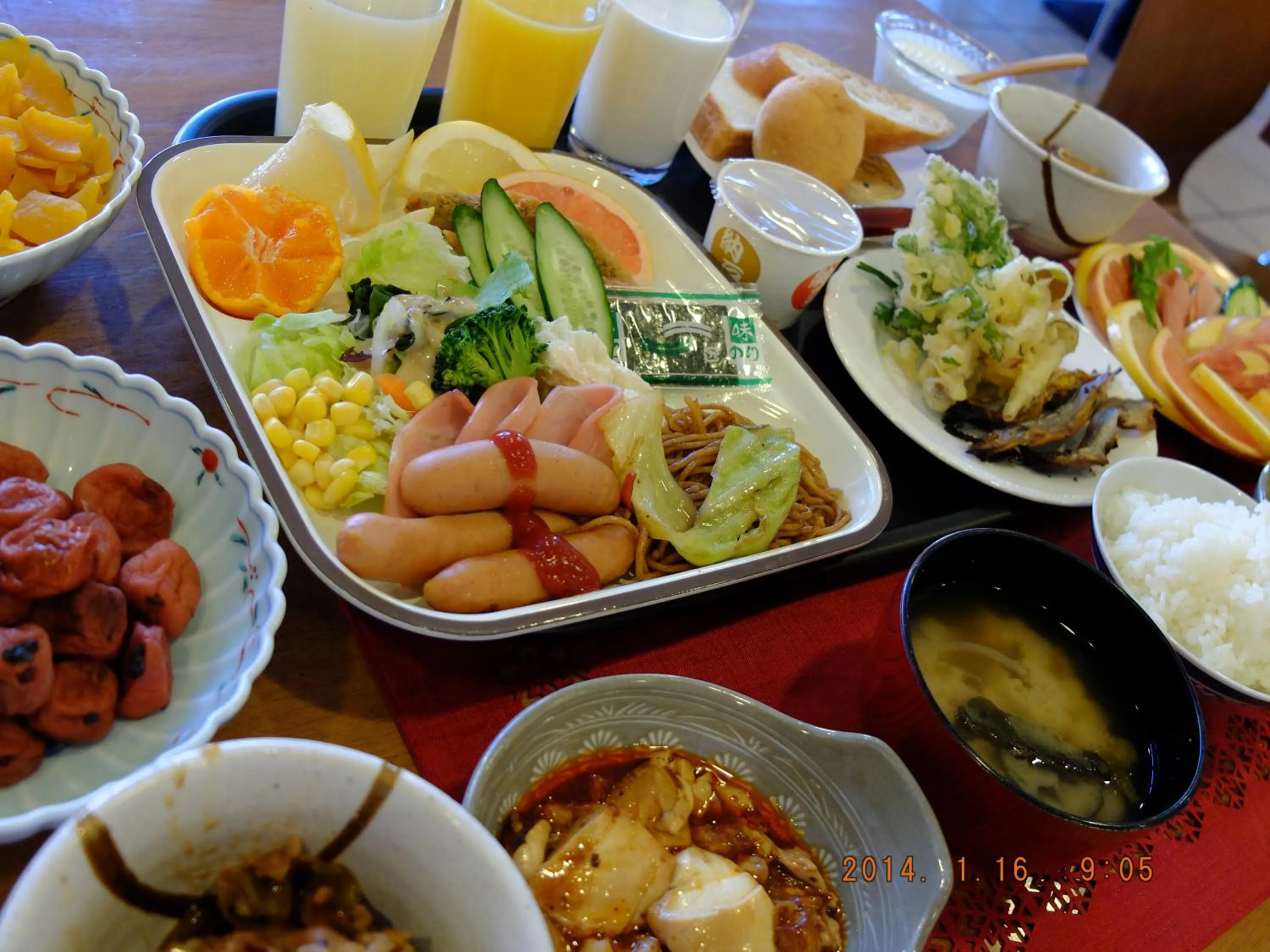 Restaurant/places to eat in Hotel Crown Hills Katsuta Omotechoten