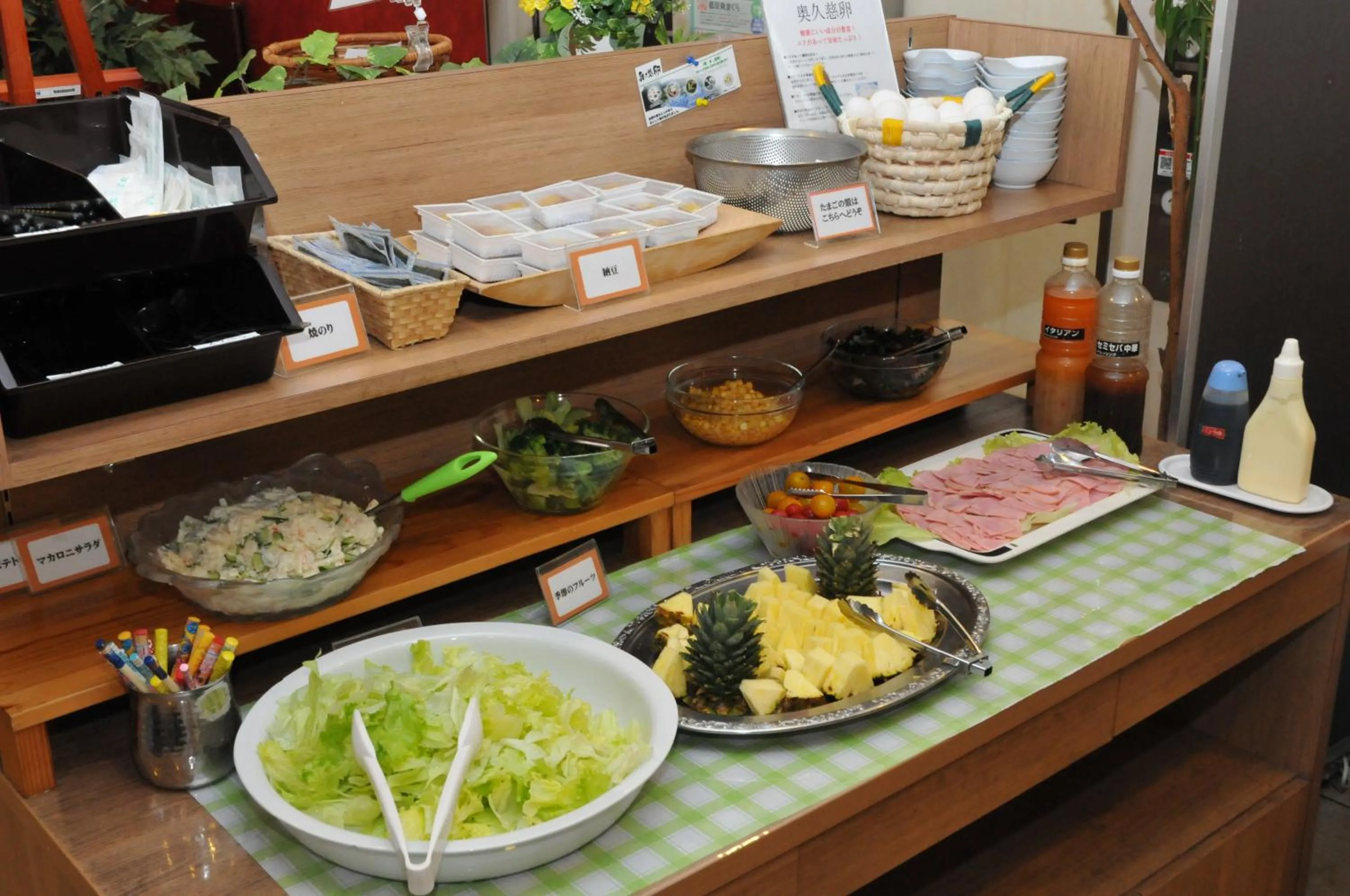 Buffet breakfast in Hotel Crown Hills Katsuta Omotechoten