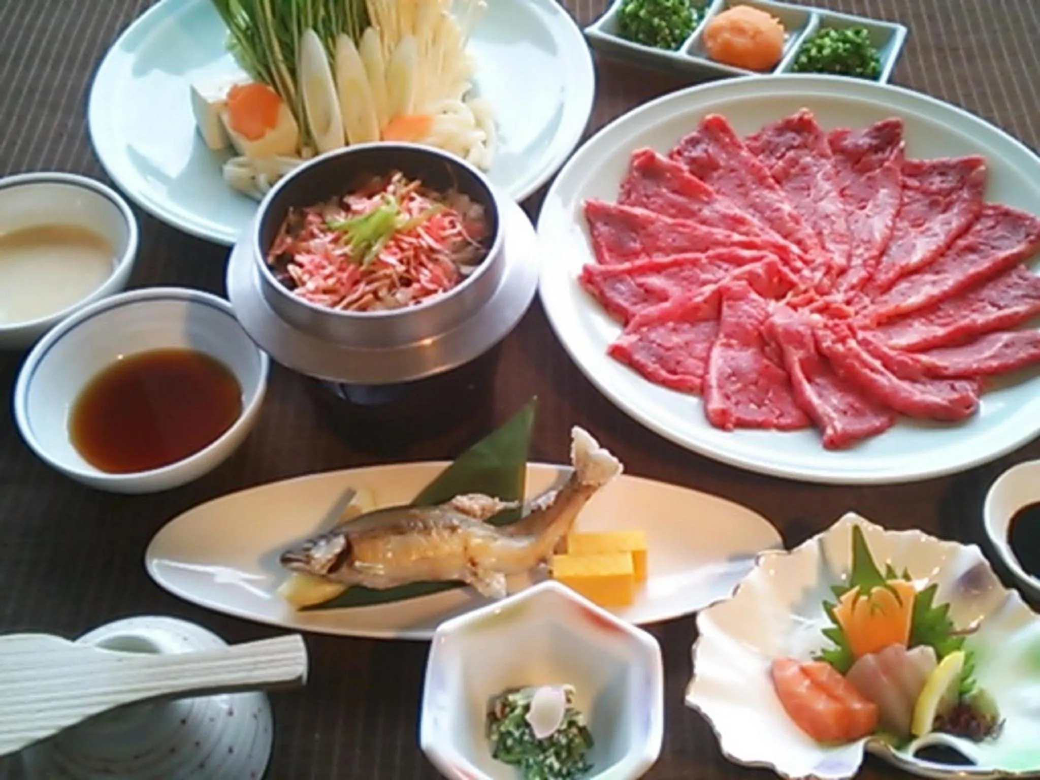 Food close-up in Harazuru Grand Sky Hotel