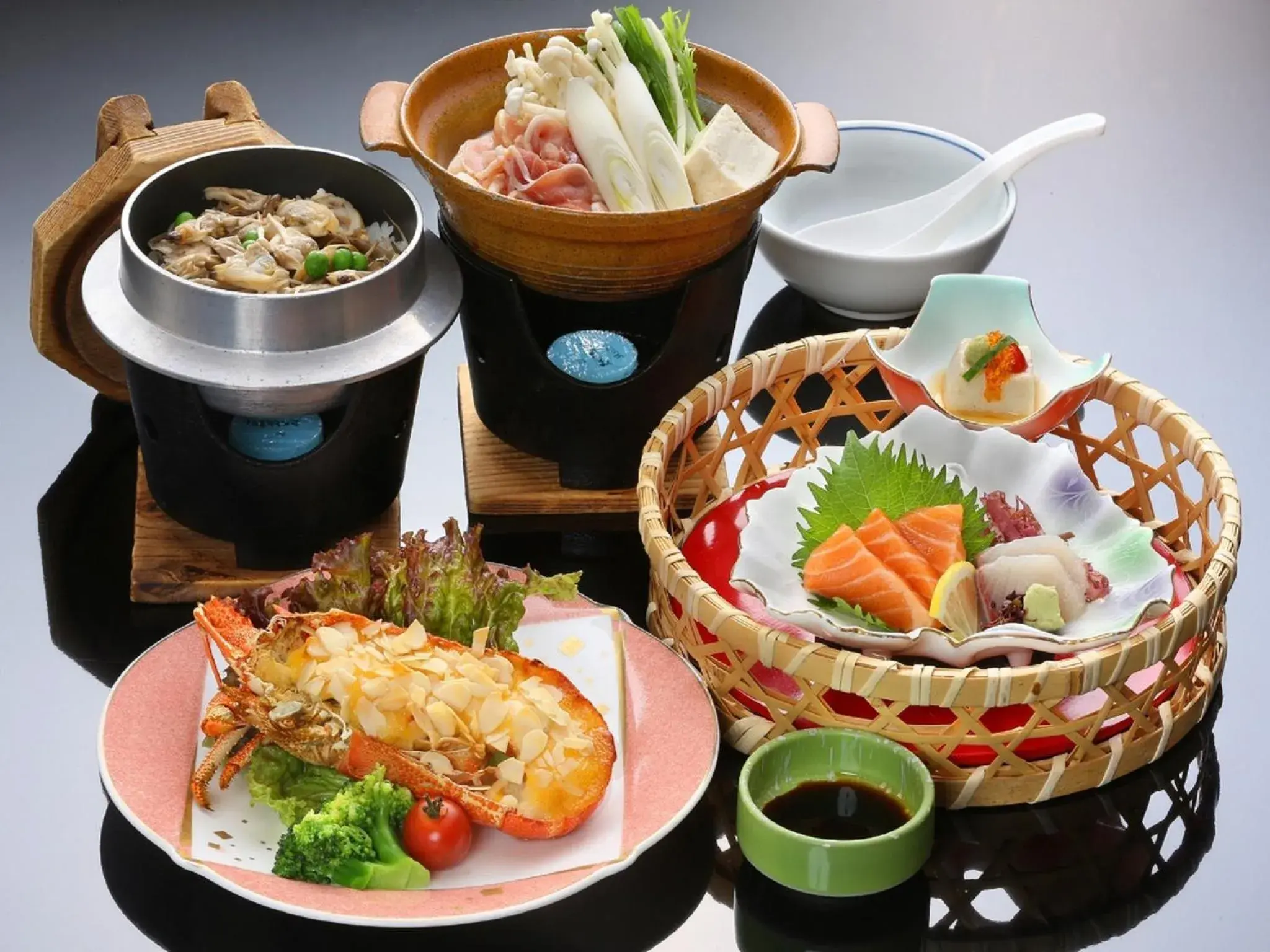 Food close-up in Harazuru Grand Sky Hotel Food close-up in Harazuru Grand Sky Hotel