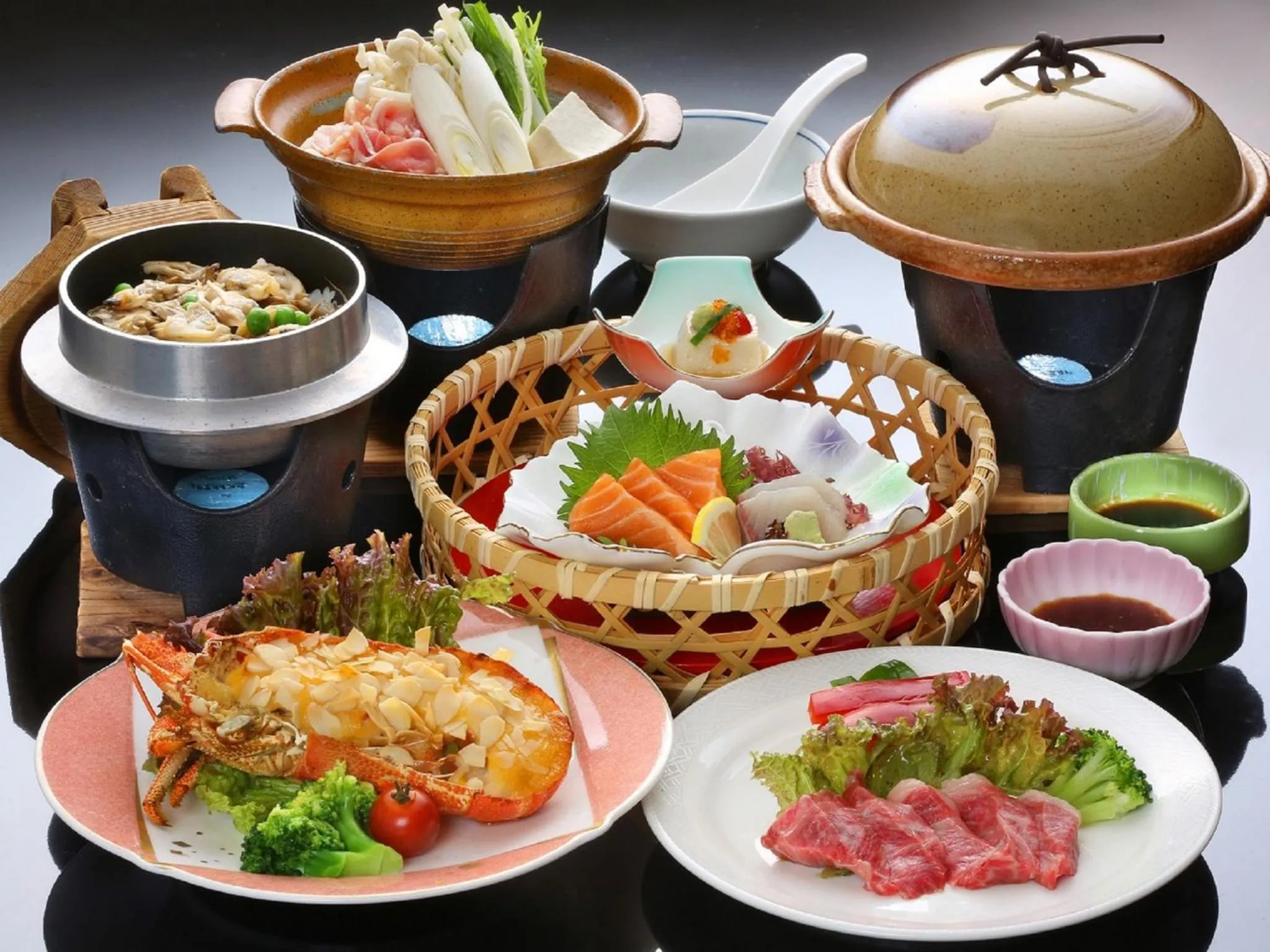 Food close-up in Harazuru Grand Sky Hotel