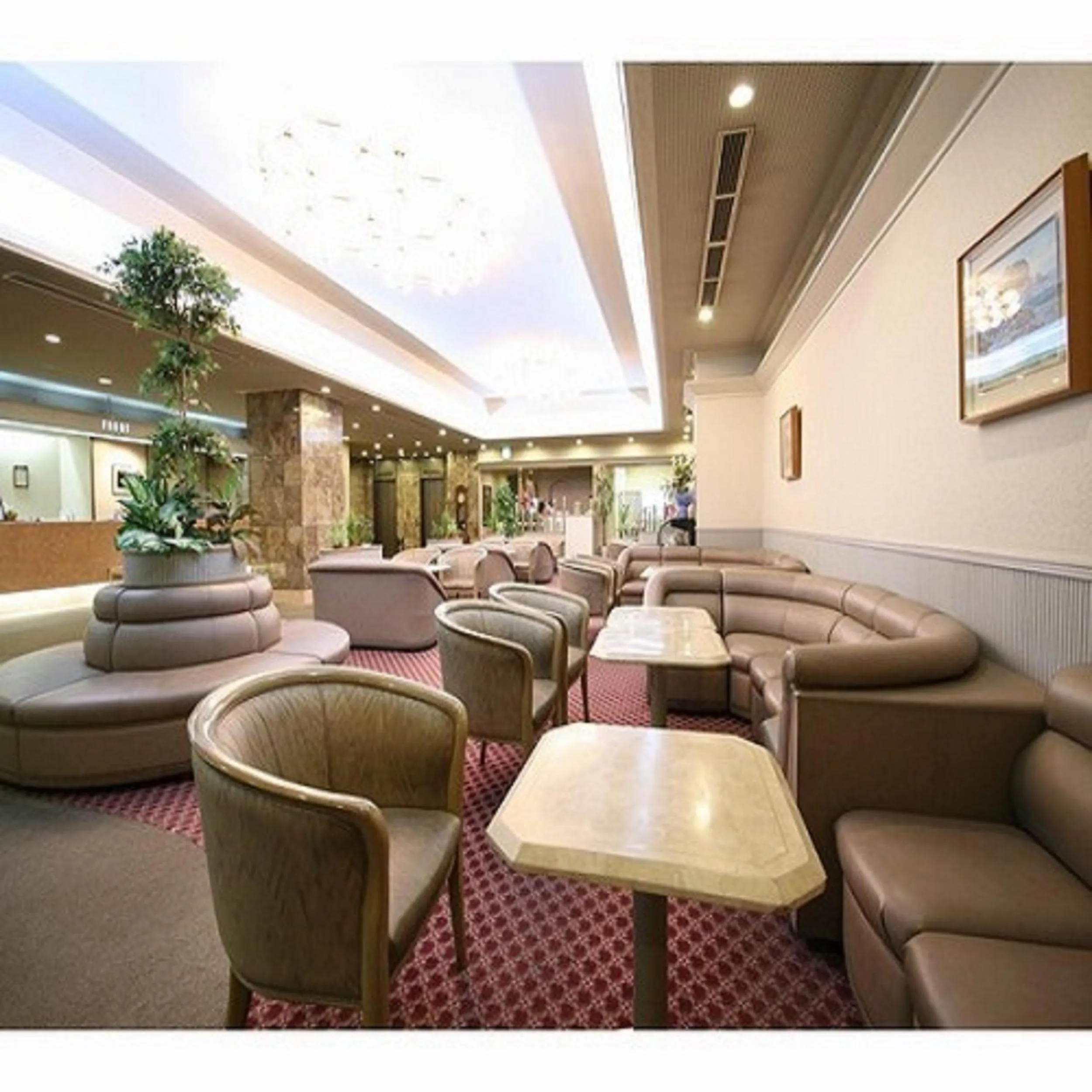 Lobby or reception in Hotel Crown Hills Takefu