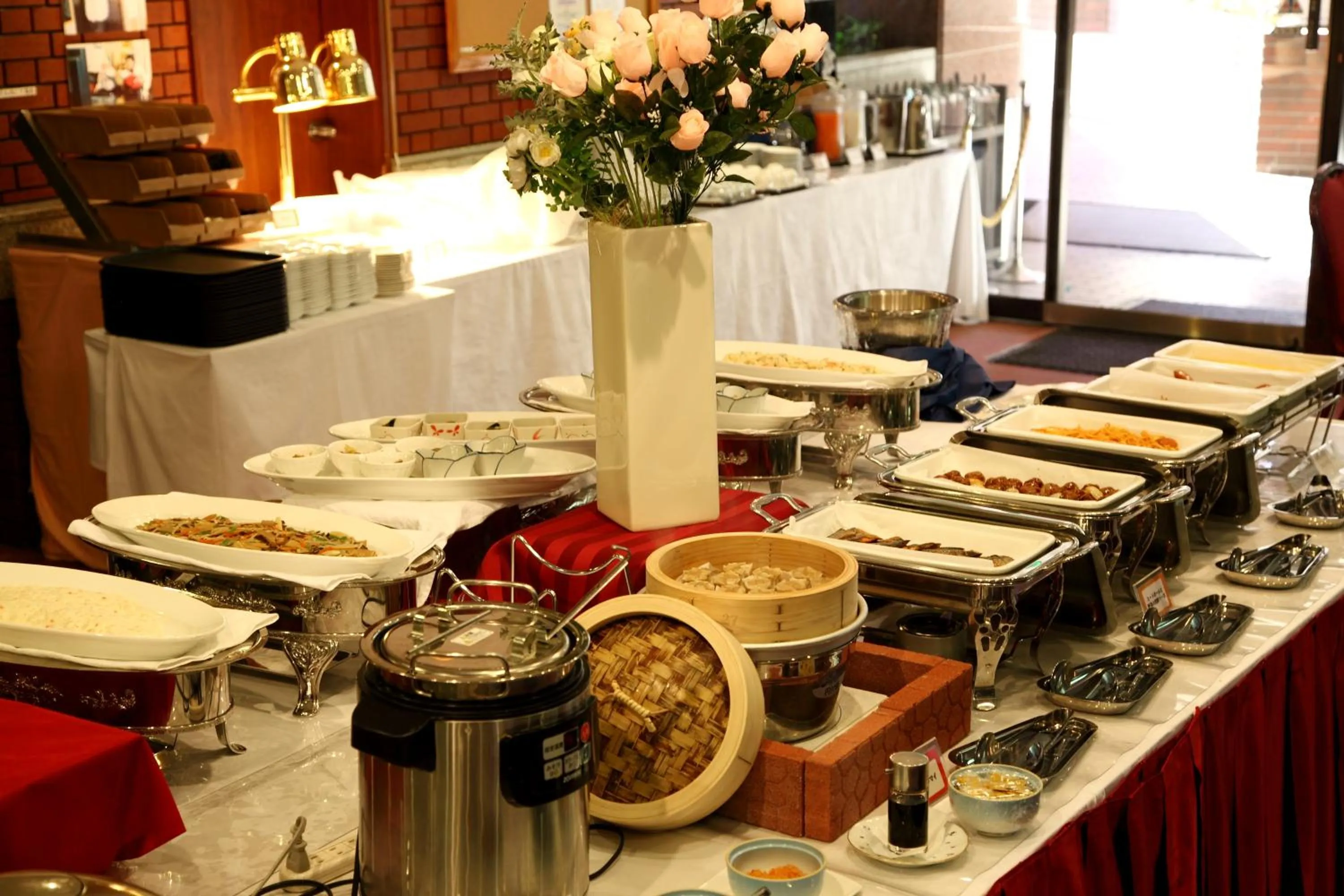 Buffet breakfast in Hotel Terrace Yokohama