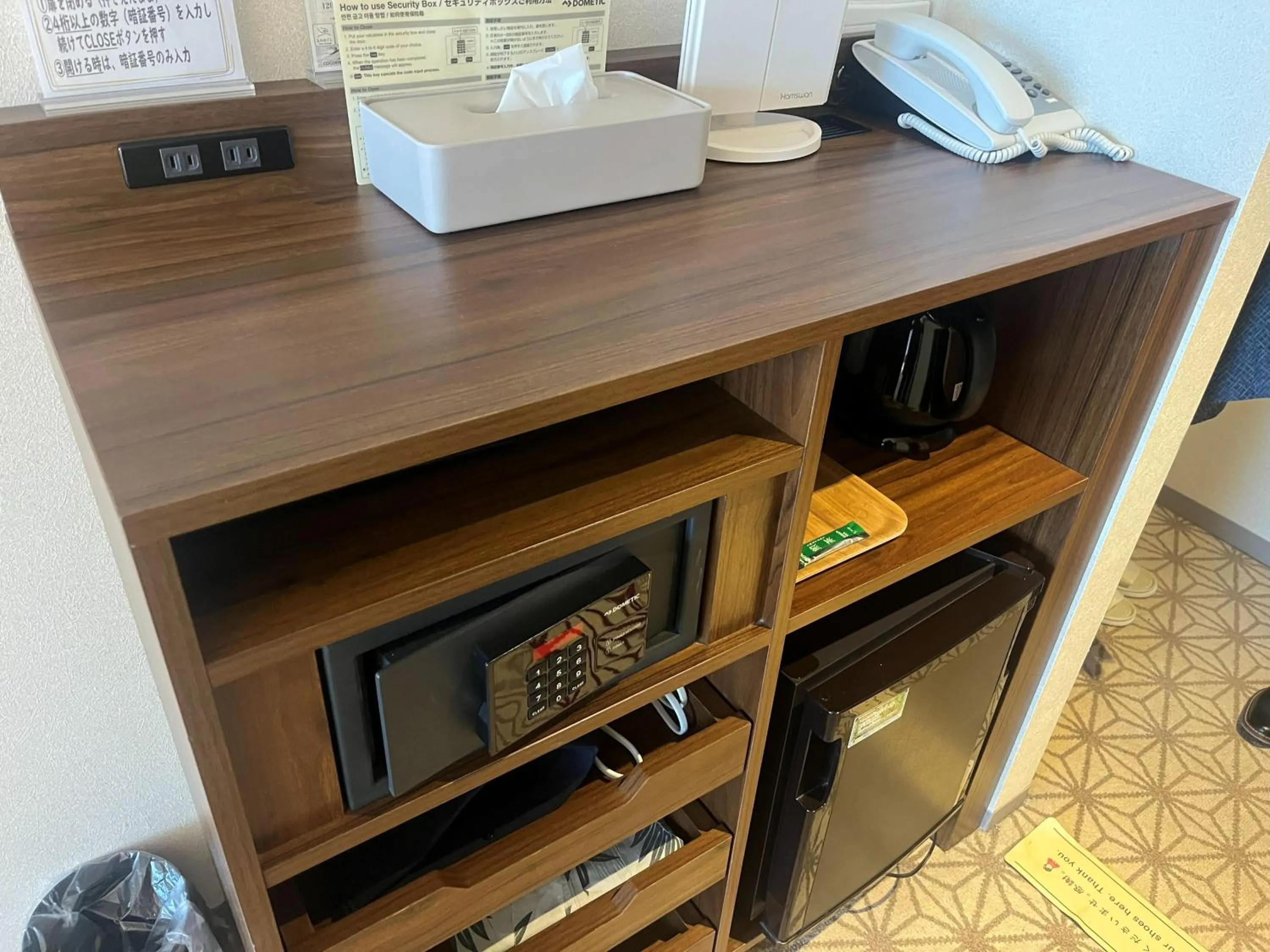 Decorative detail in Hotel Kadoman