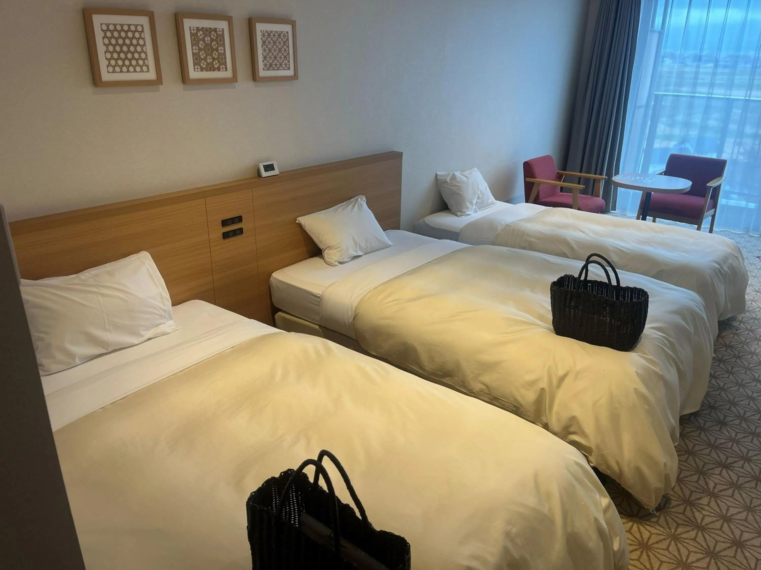 Bed in Hotel Kadoman