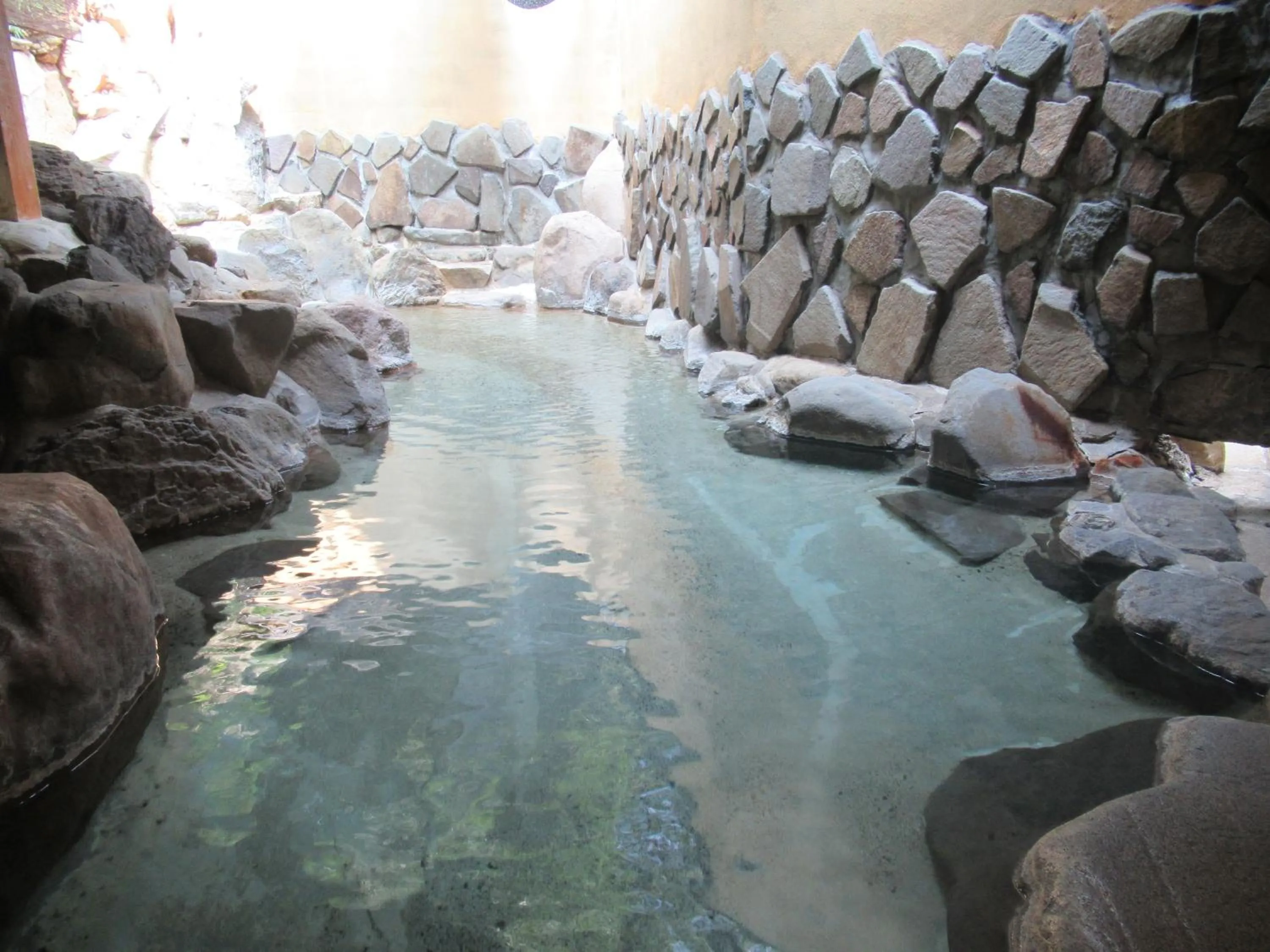 Open Air Bath in Kikuchi Kanko Hotel