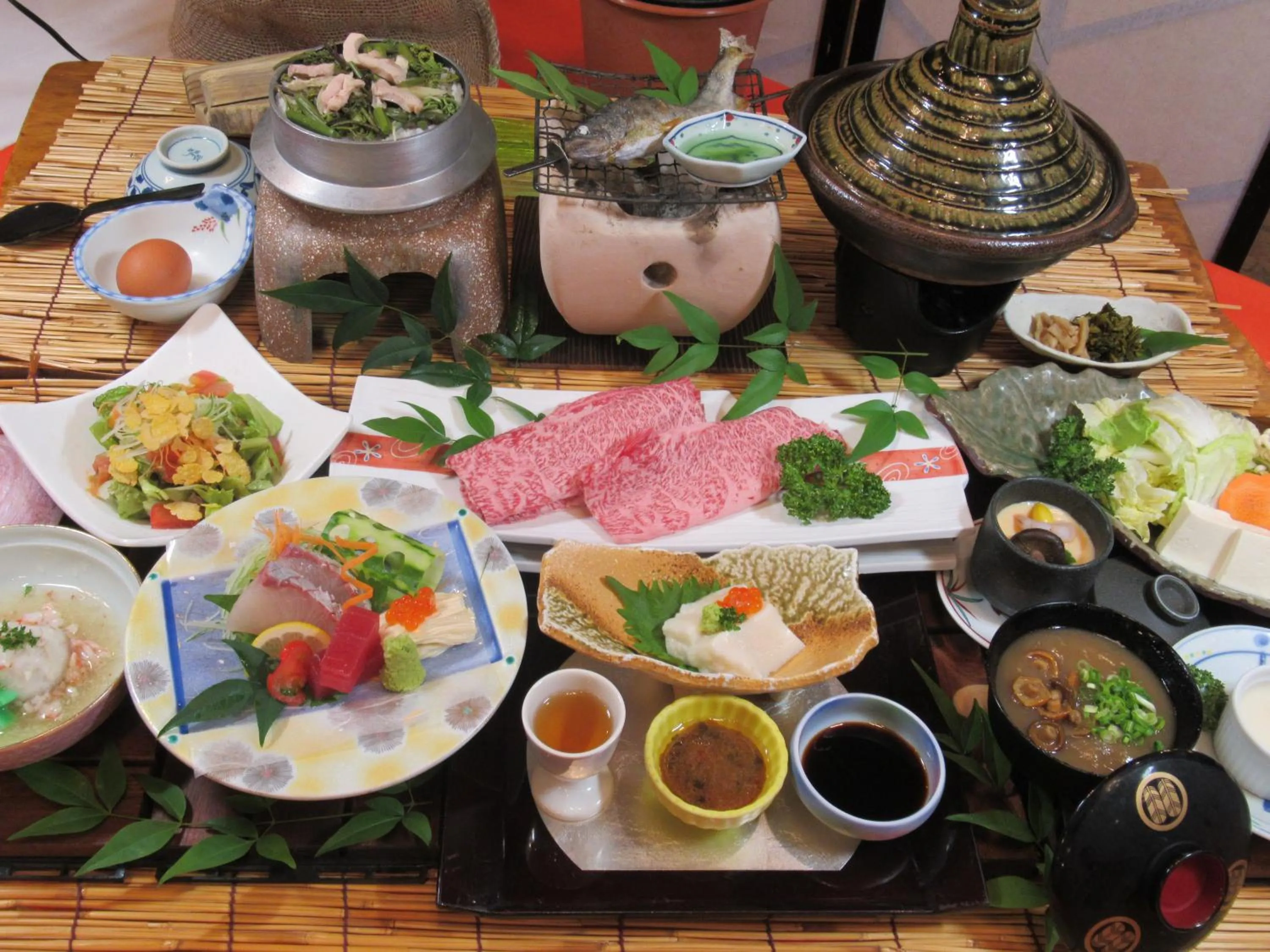 Dinner in Kikuchi Kanko Hotel