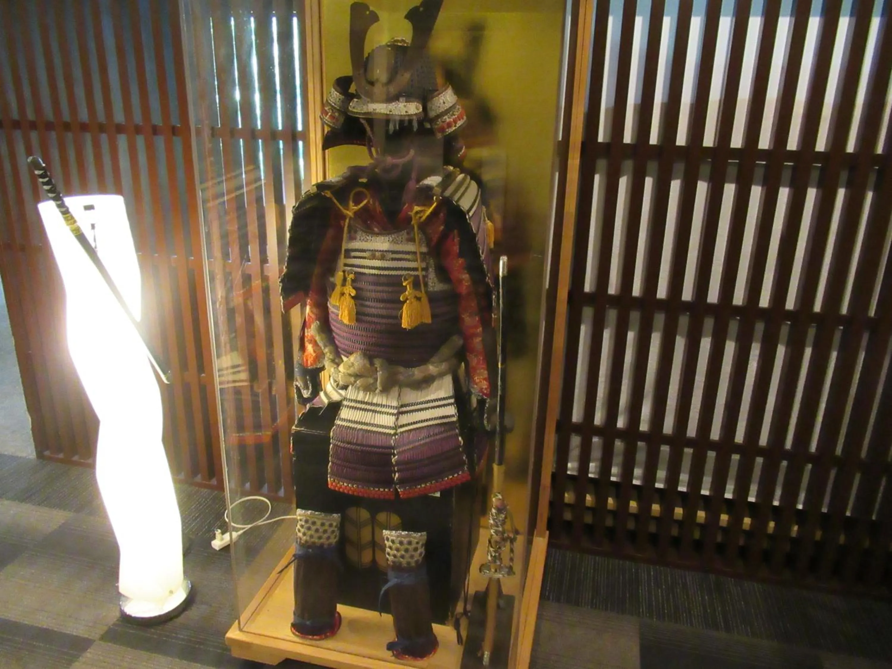 Decorative detail in Kikuchi Kanko Hotel