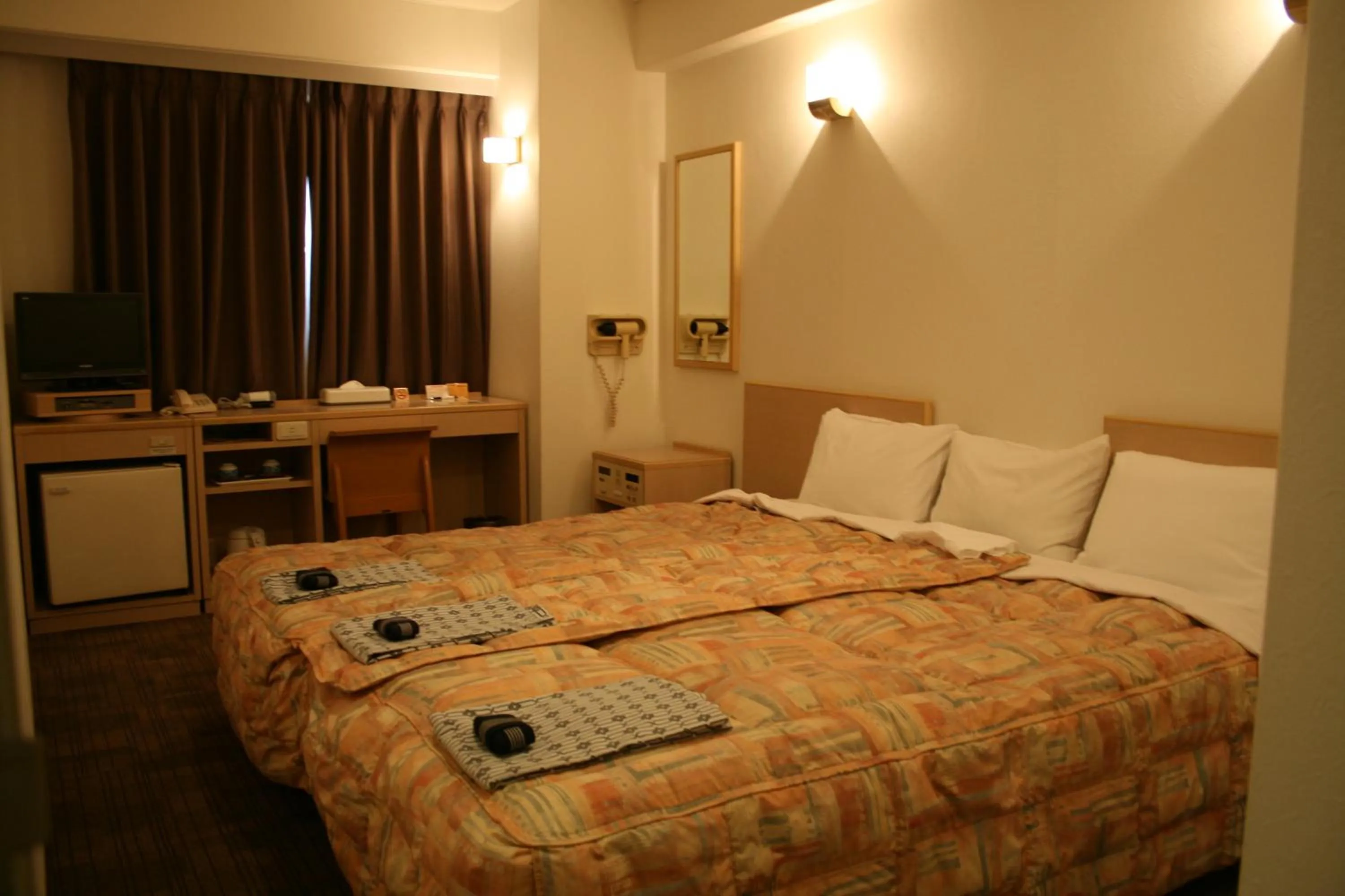 Photo of the whole room, Bed in Hotel Crown Hills Kumamoto