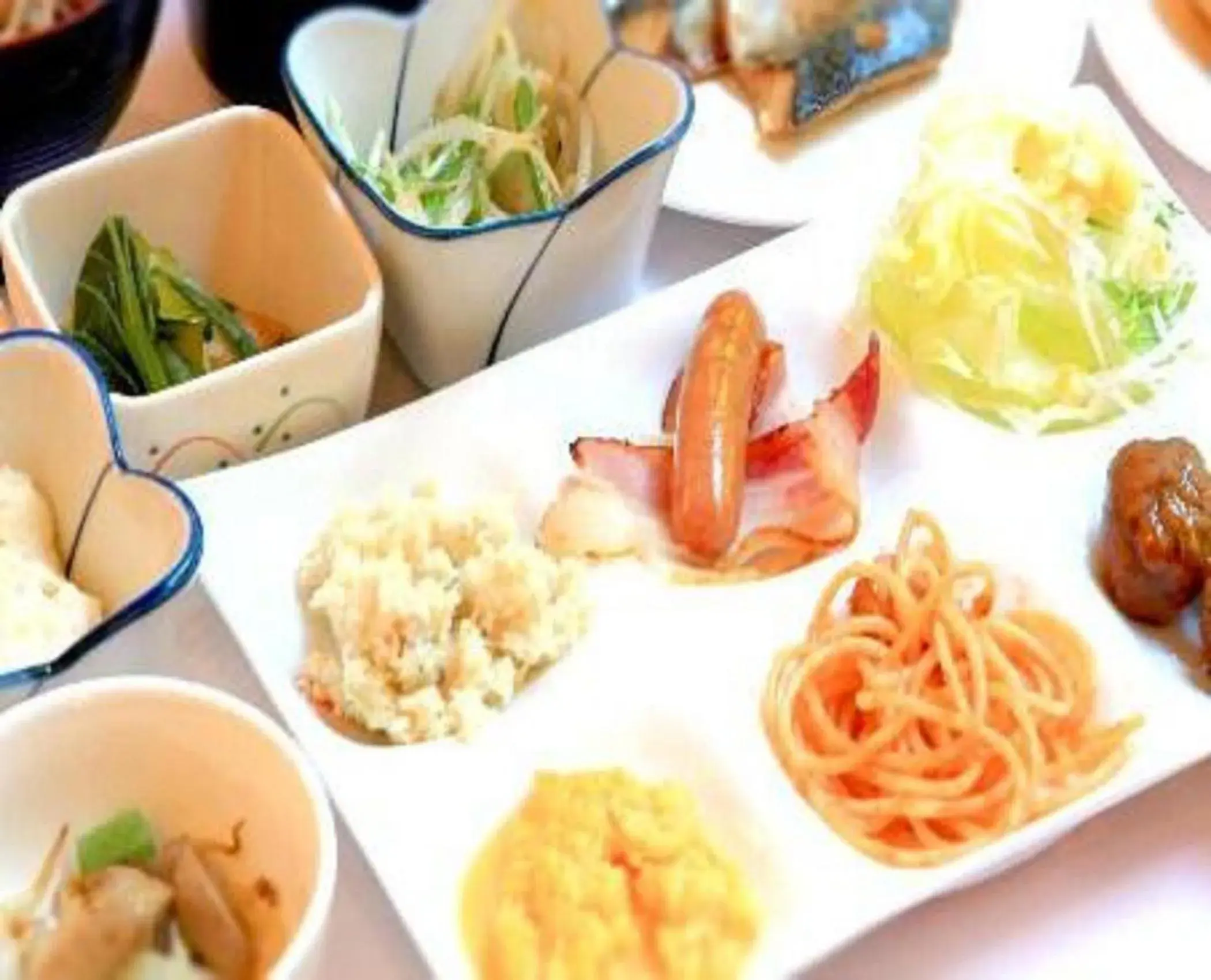 Asian breakfast in Niigata City Hotel Asian breakfast in Niigata City Hotel