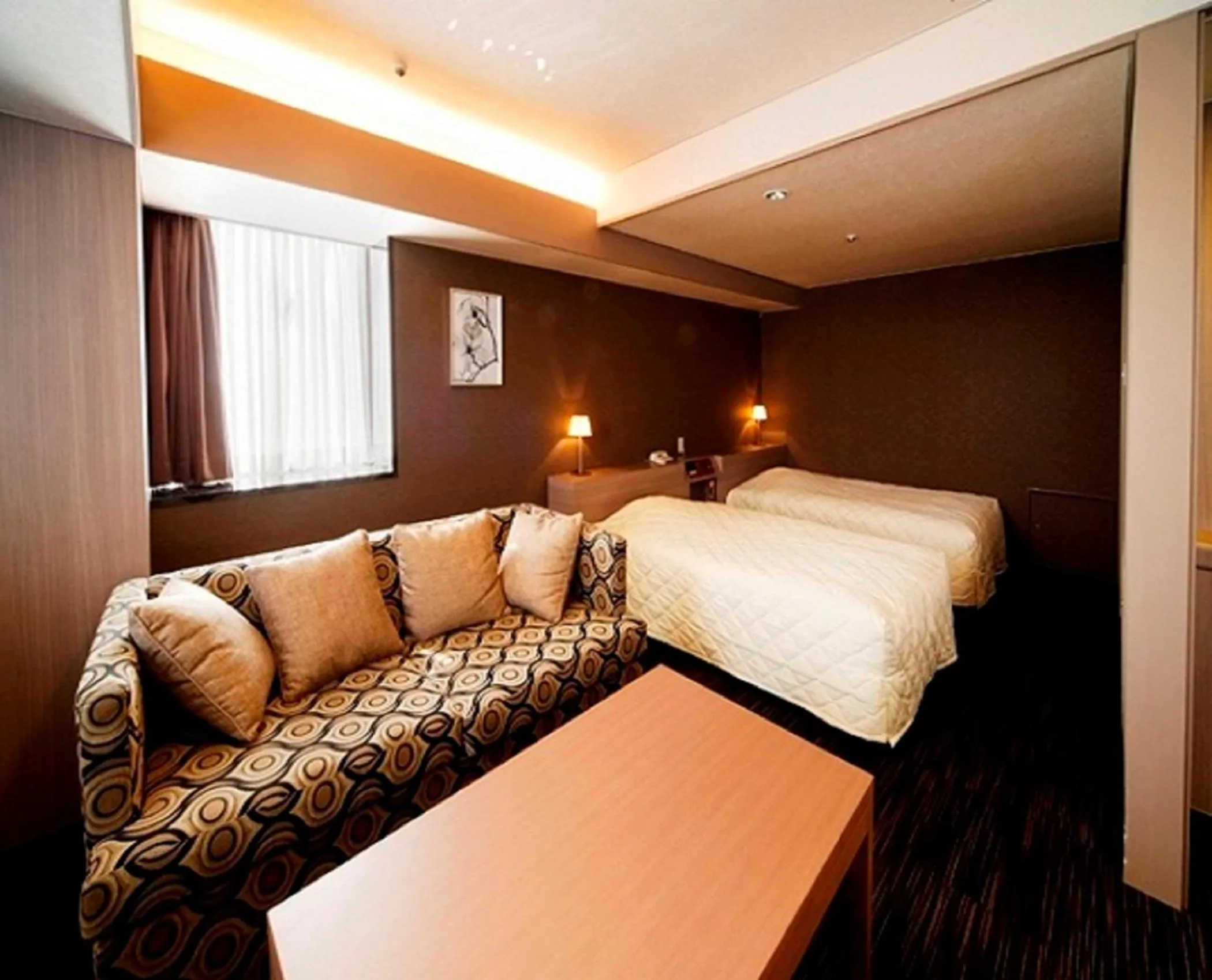 Bedroom, Bed in Niigata City Hotel