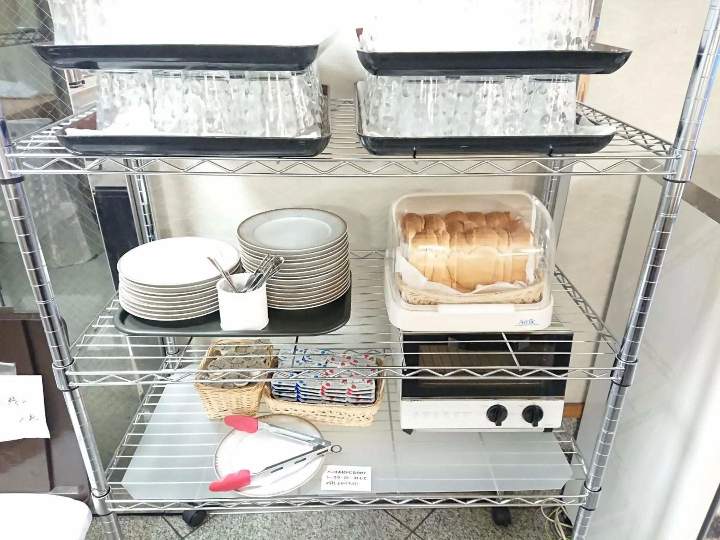 Buffet breakfast in Hotel Crown Hills Imabari