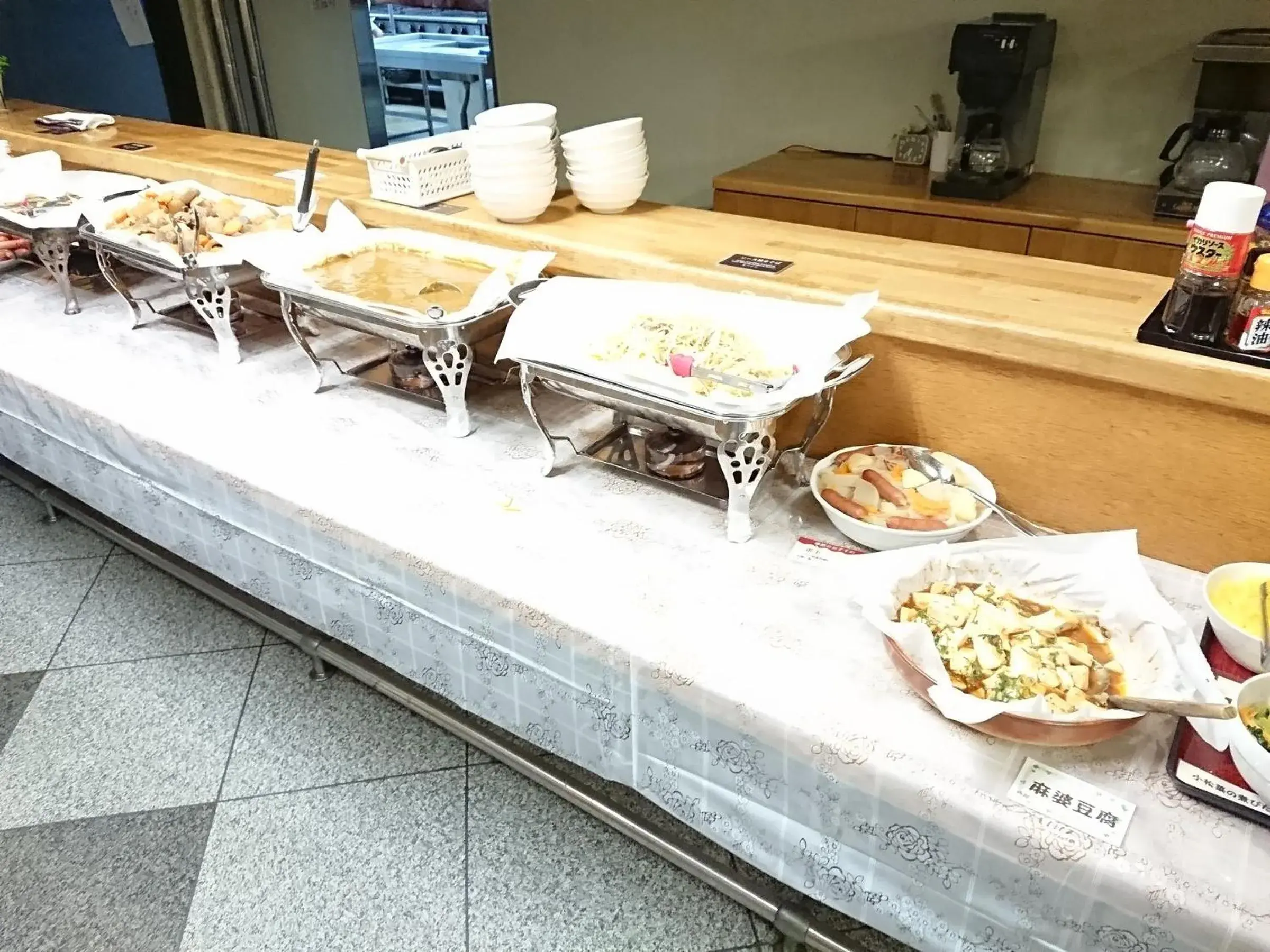 Buffet breakfast in Hotel Crown Hills Imabari Buffet breakfast in Hotel Crown Hills Imabari