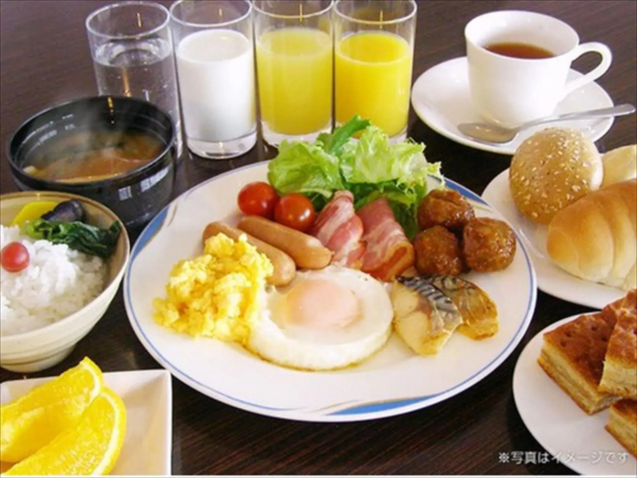 Breakfast in Hotel Higashihiroshima Hills Saijo Breakfast in Hotel Higashihiroshima Hills Saijo