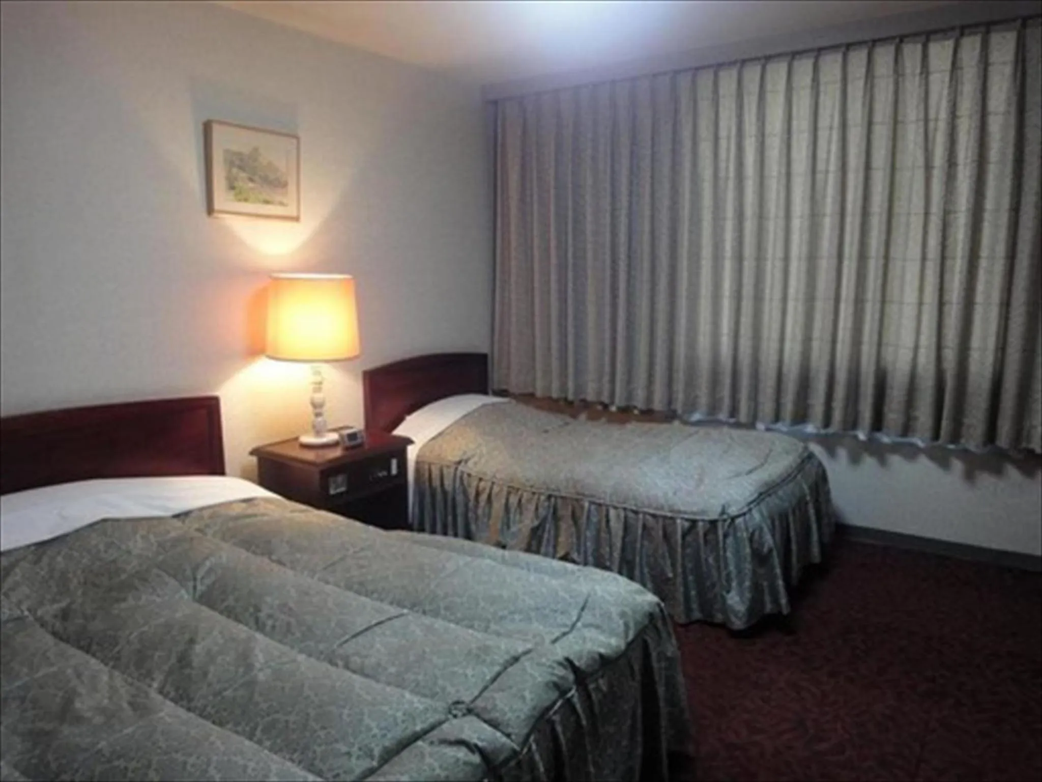 Bed in Hotel CROWN HILLS MIYOSHI