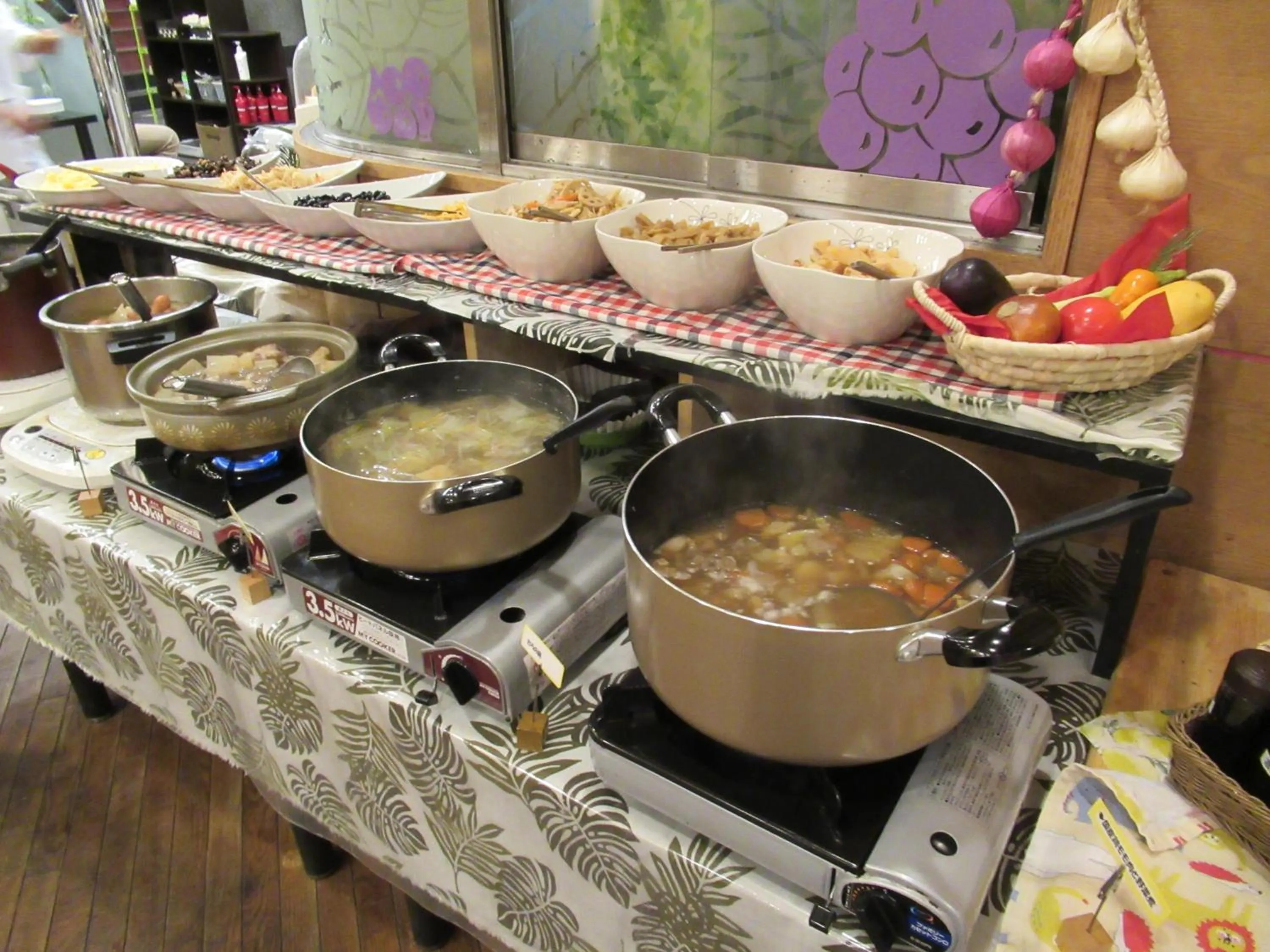 Buffet breakfast in Center Hotel Mihara