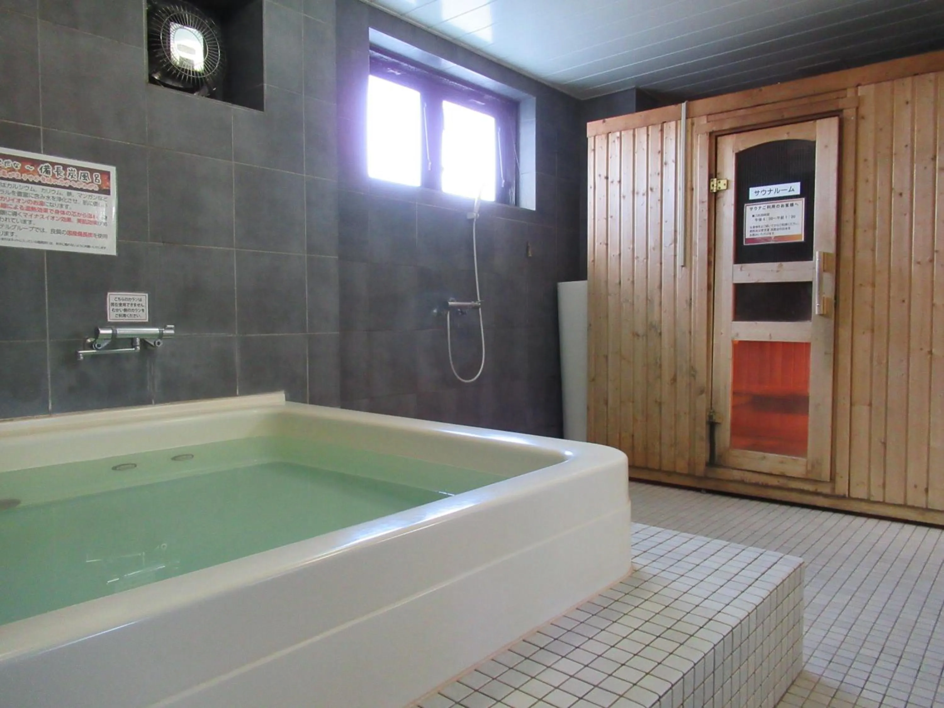 Sauna in Center Hotel Mihara