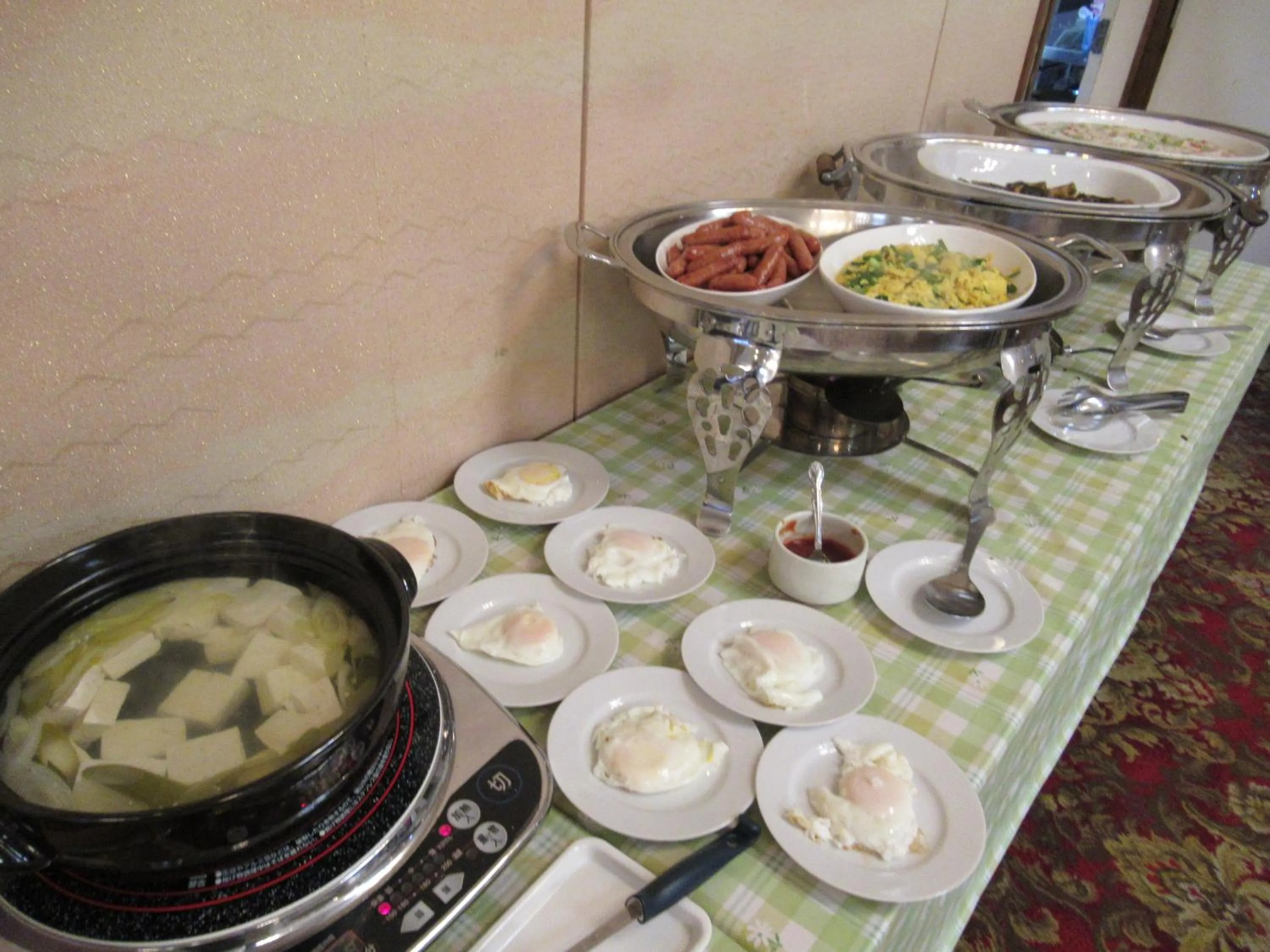 Buffet breakfast in Hotel Miyako Hills