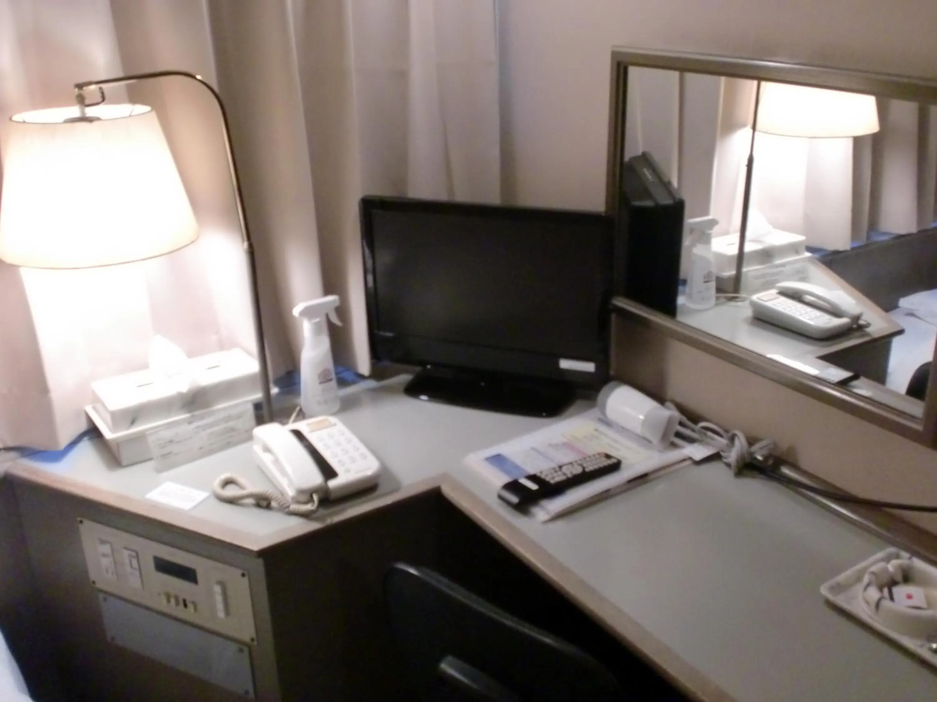 Bed in Tsuyama Central Hotel Annex