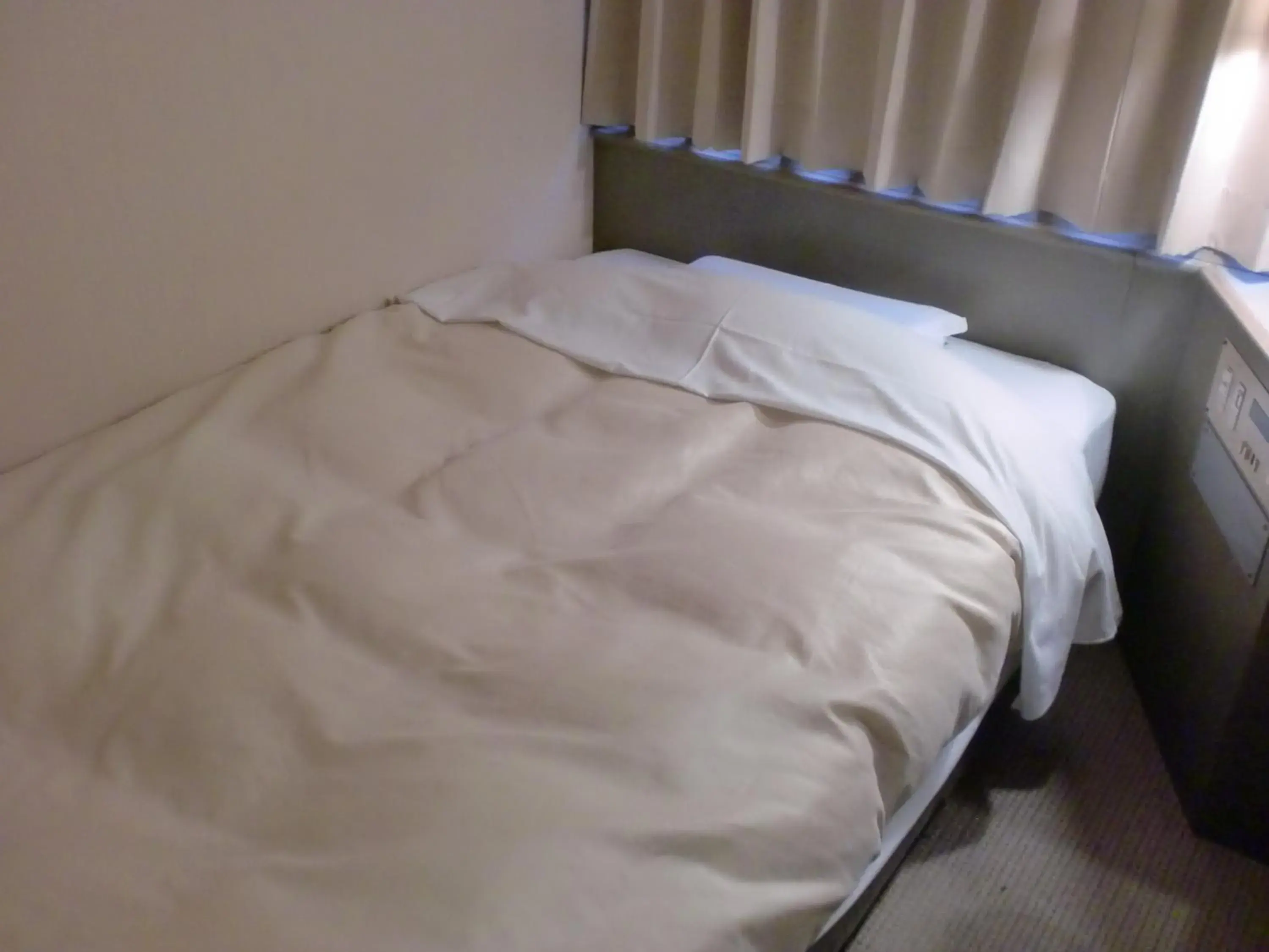 Bed in Tsuyama Central Hotel Annex Bed in Tsuyama Central Hotel Annex