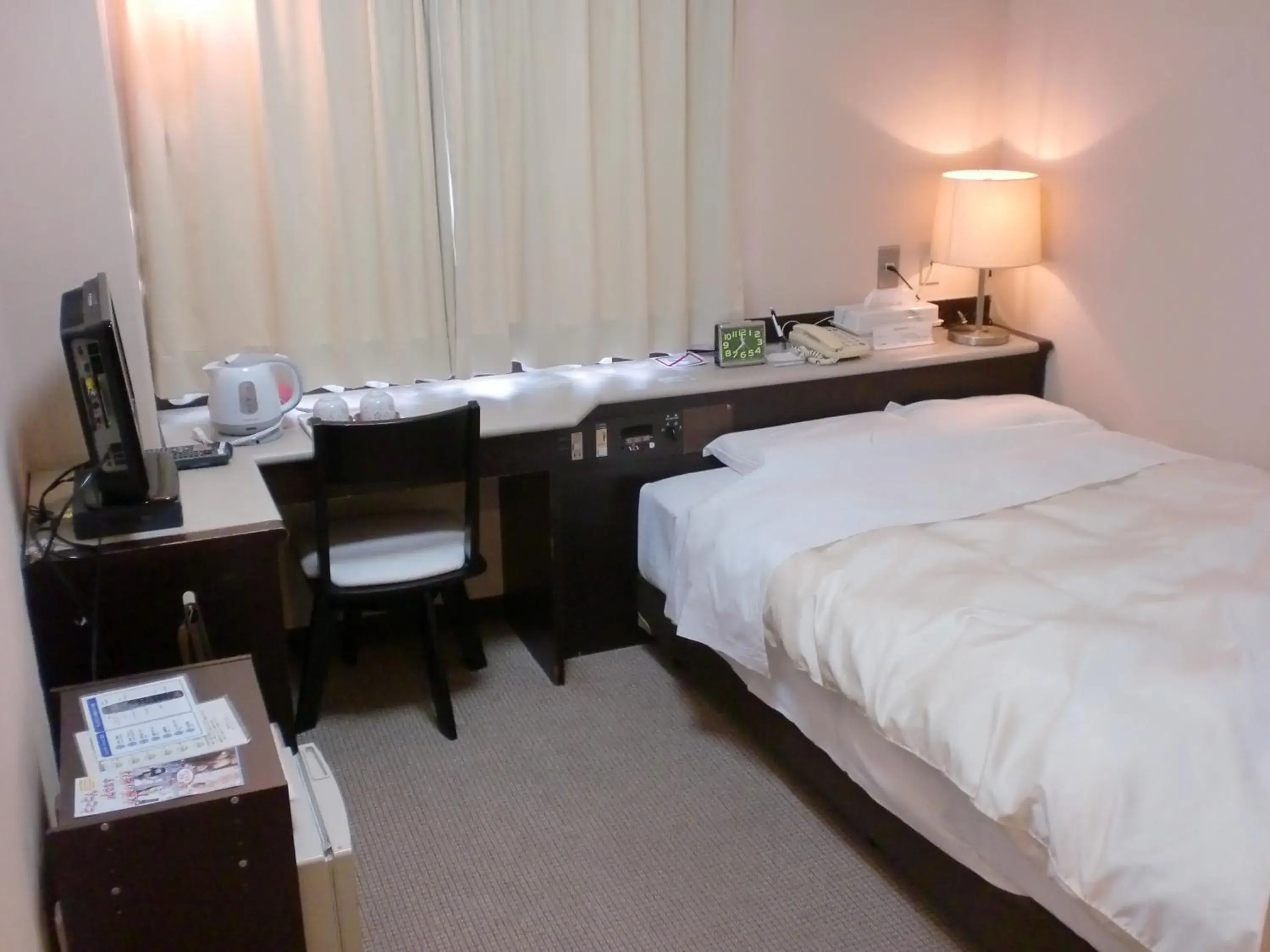 Bed in Tsuyama Central Hotel Townhouse Bed in Tsuyama Central Hotel Townhouse