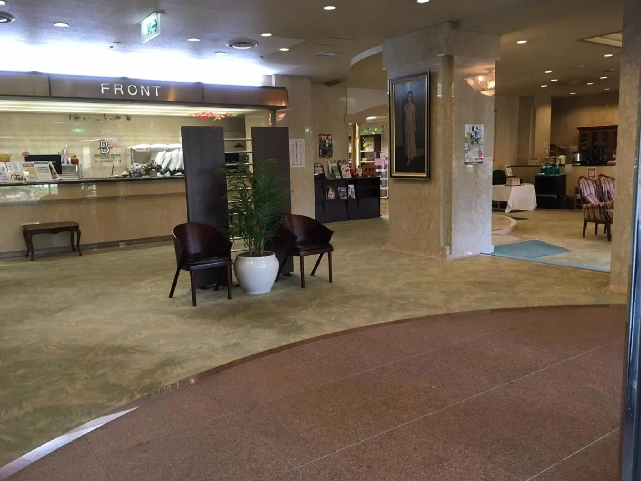 Lobby or reception in Breezbay Hotel & Resort Gero Lobby or reception in Breezbay Hotel & Resort Gero