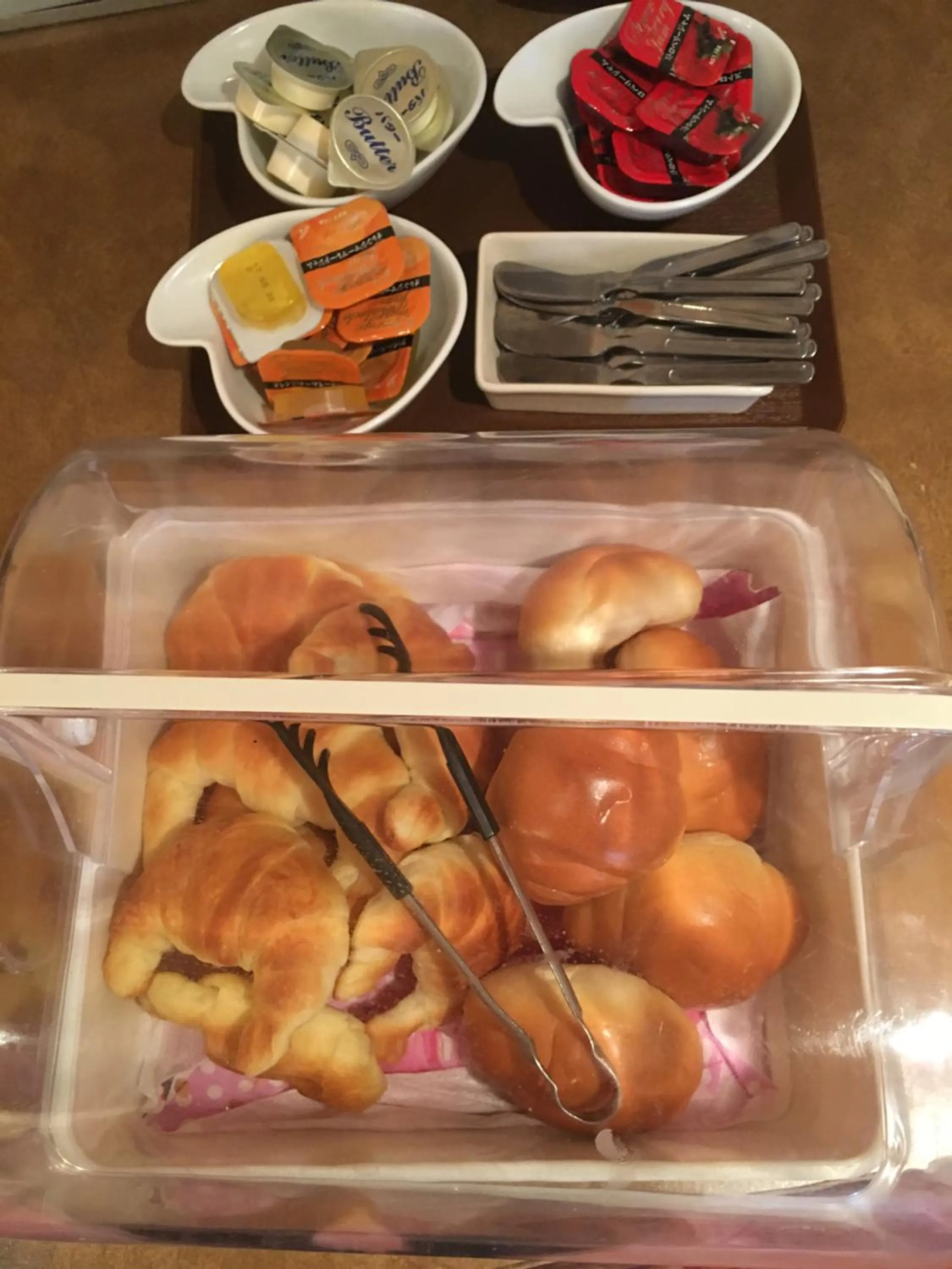 Buffet breakfast in Hotel Crown Hills Yamagata