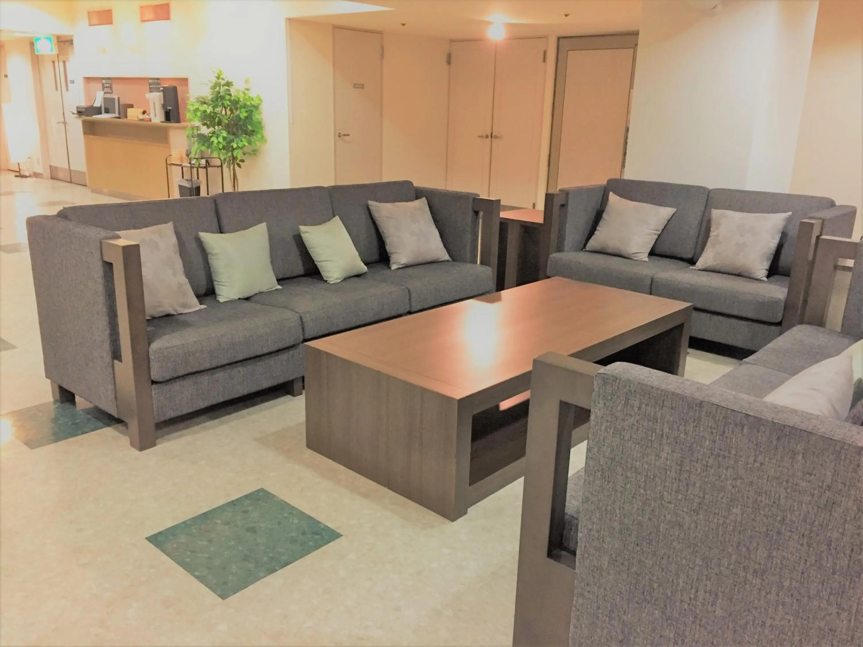 Lobby or reception in Hotel Crown Hills Yamagata
