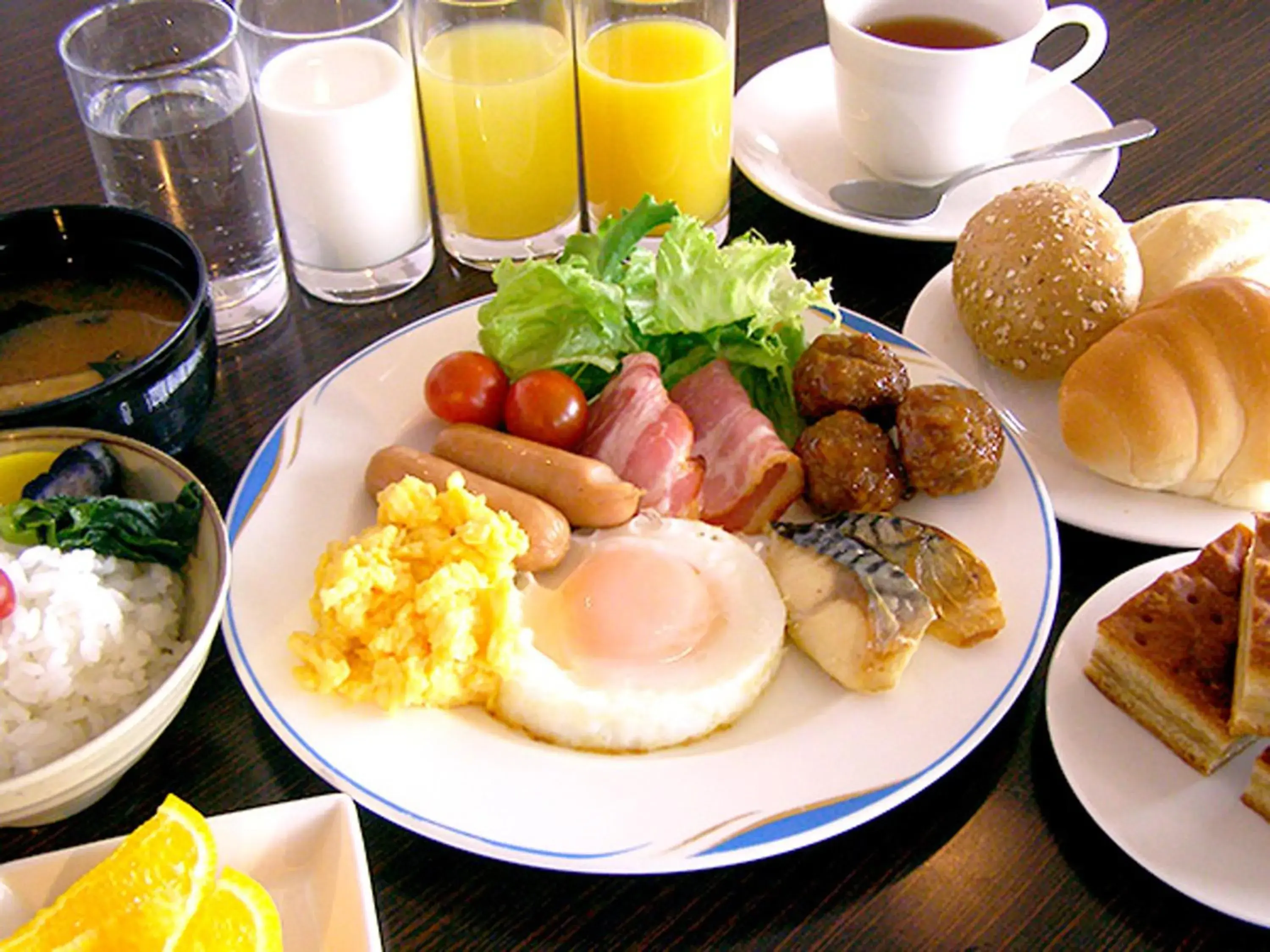 Breakfast in Hotel Furukawa Hills Breakfast in Hotel Furukawa Hills