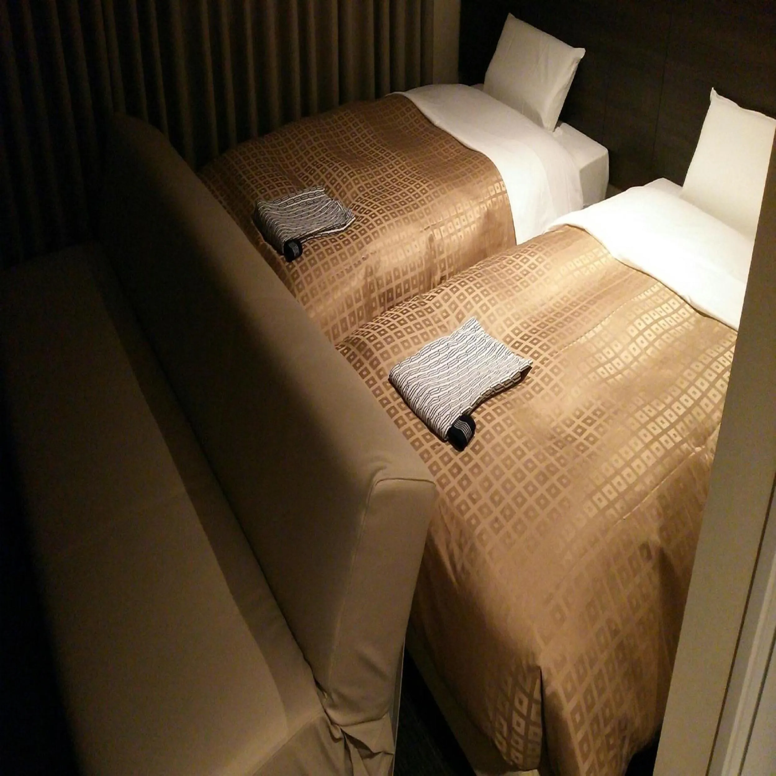 Bed in Hotel Crown Hills Kimitsu