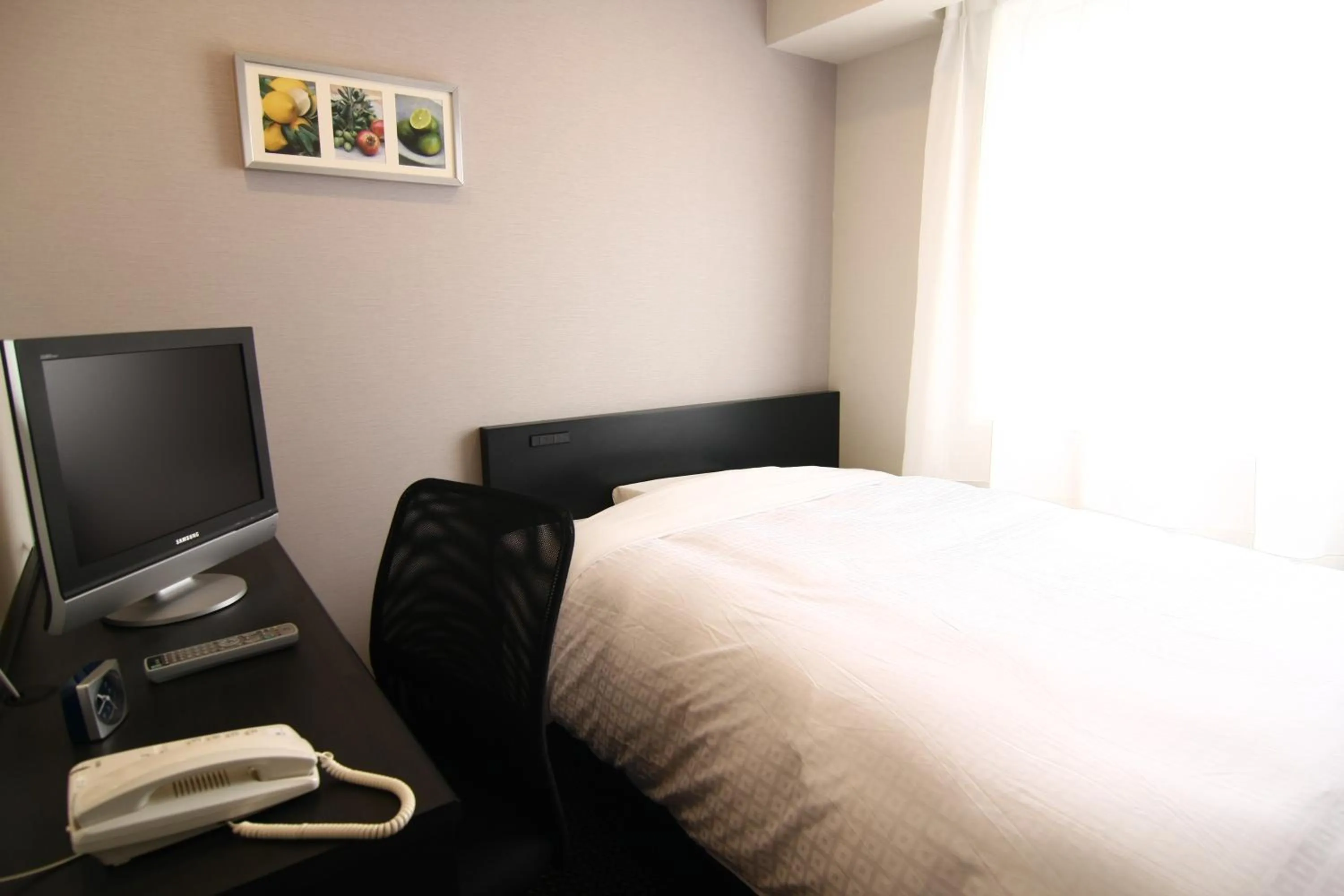 Bed in Hotel Crown Hills Kimitsu