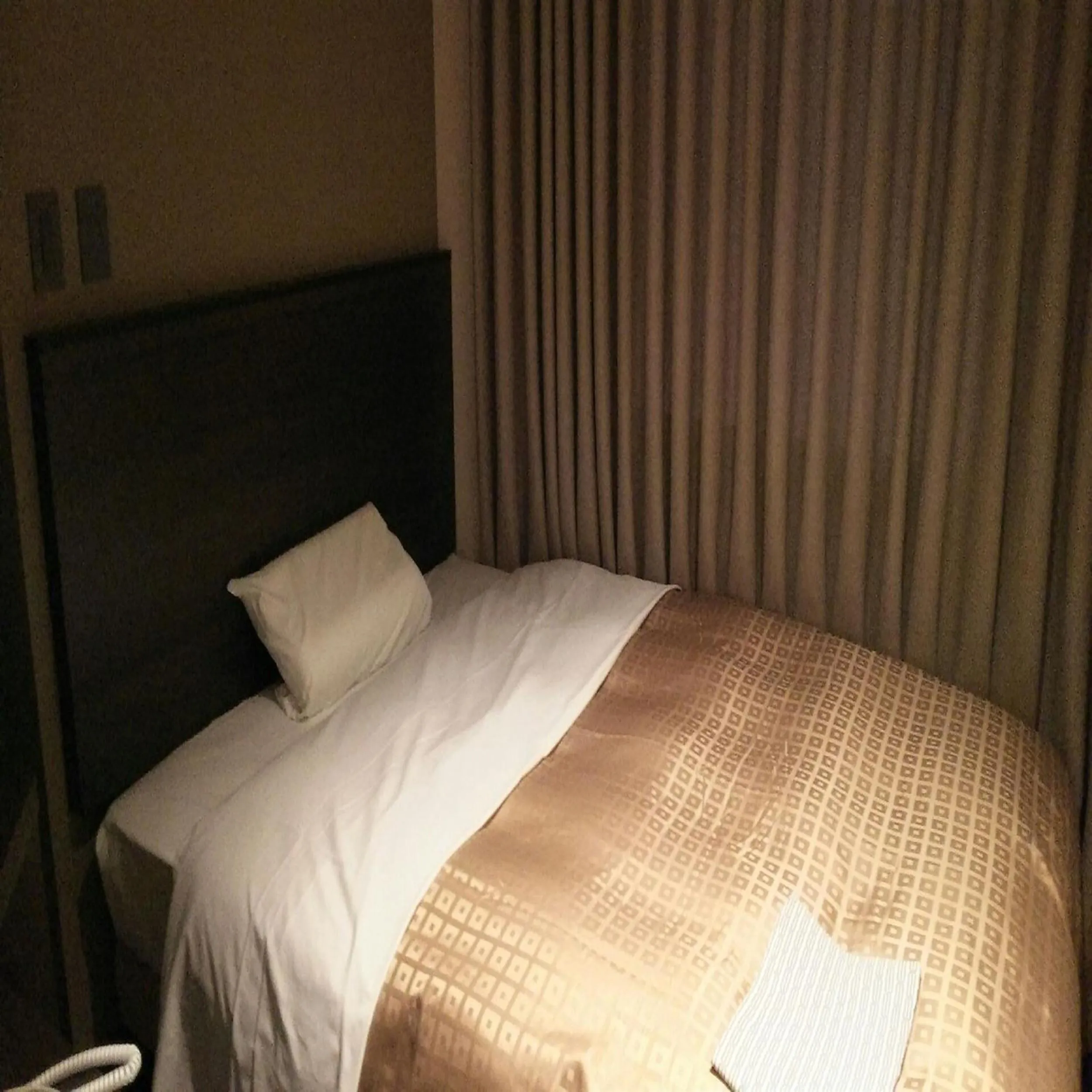 Bed in Hotel Crown Hills Kimitsu