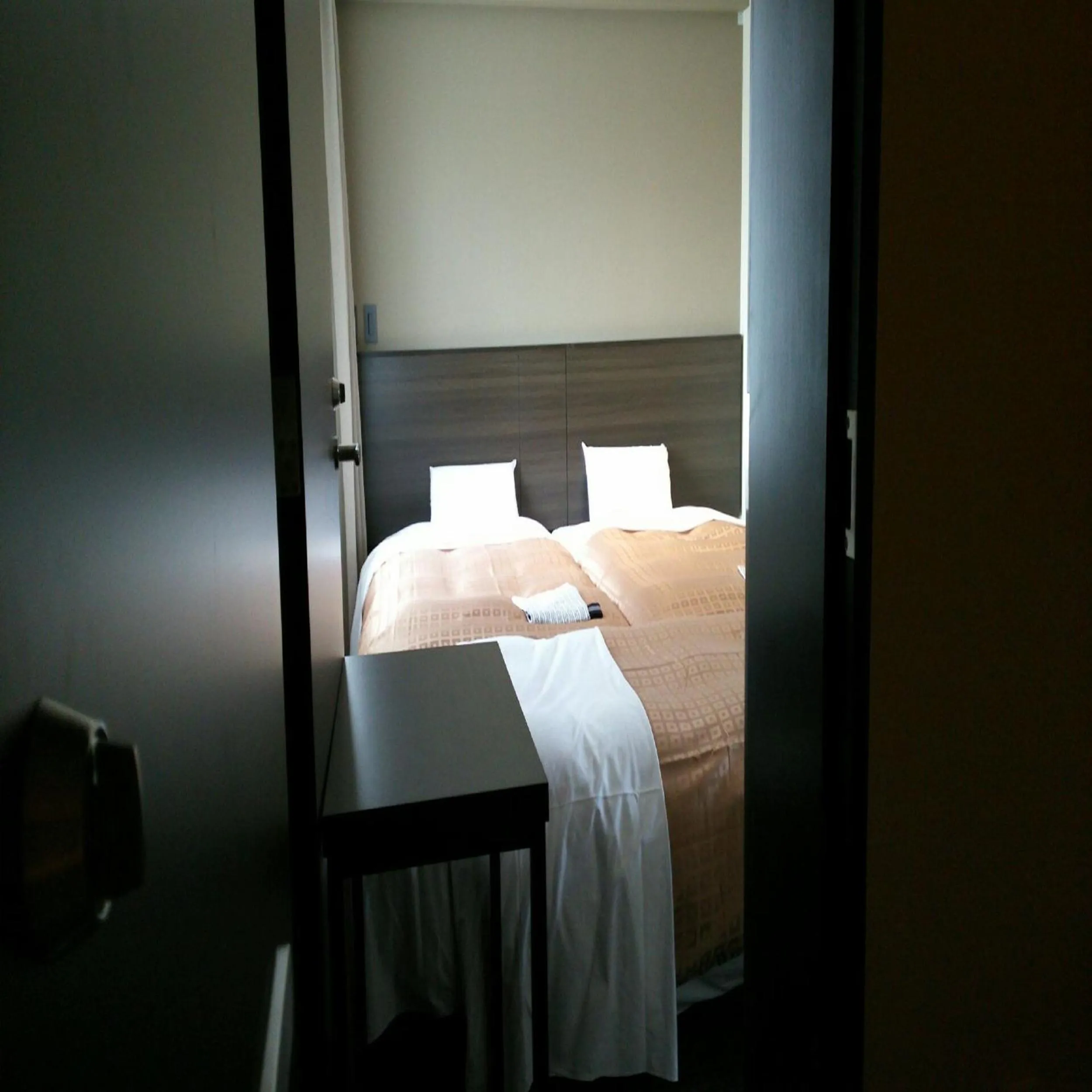 Bed in Hotel Crown Hills Kimitsu