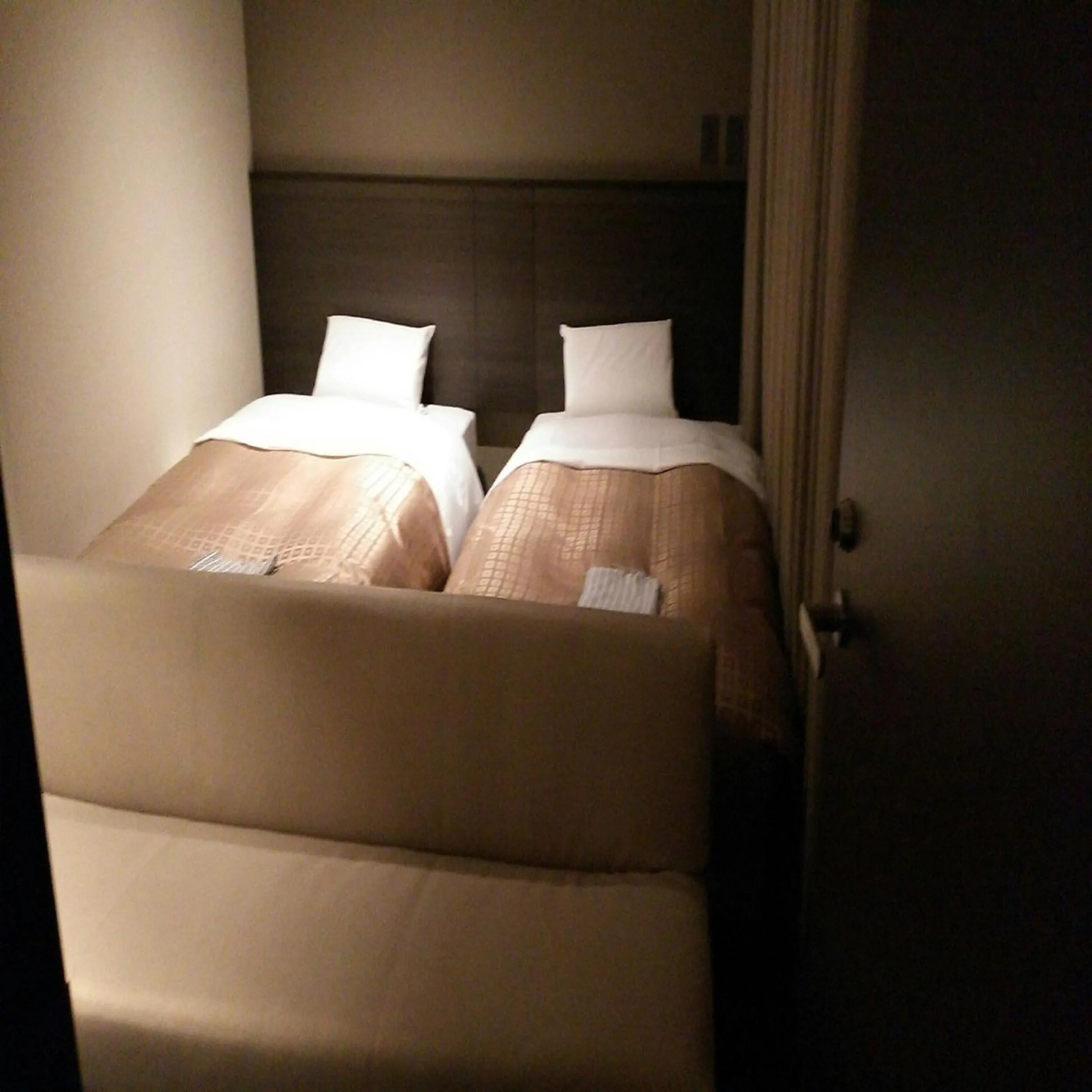 Bed in Hotel Crown Hills Kimitsu
