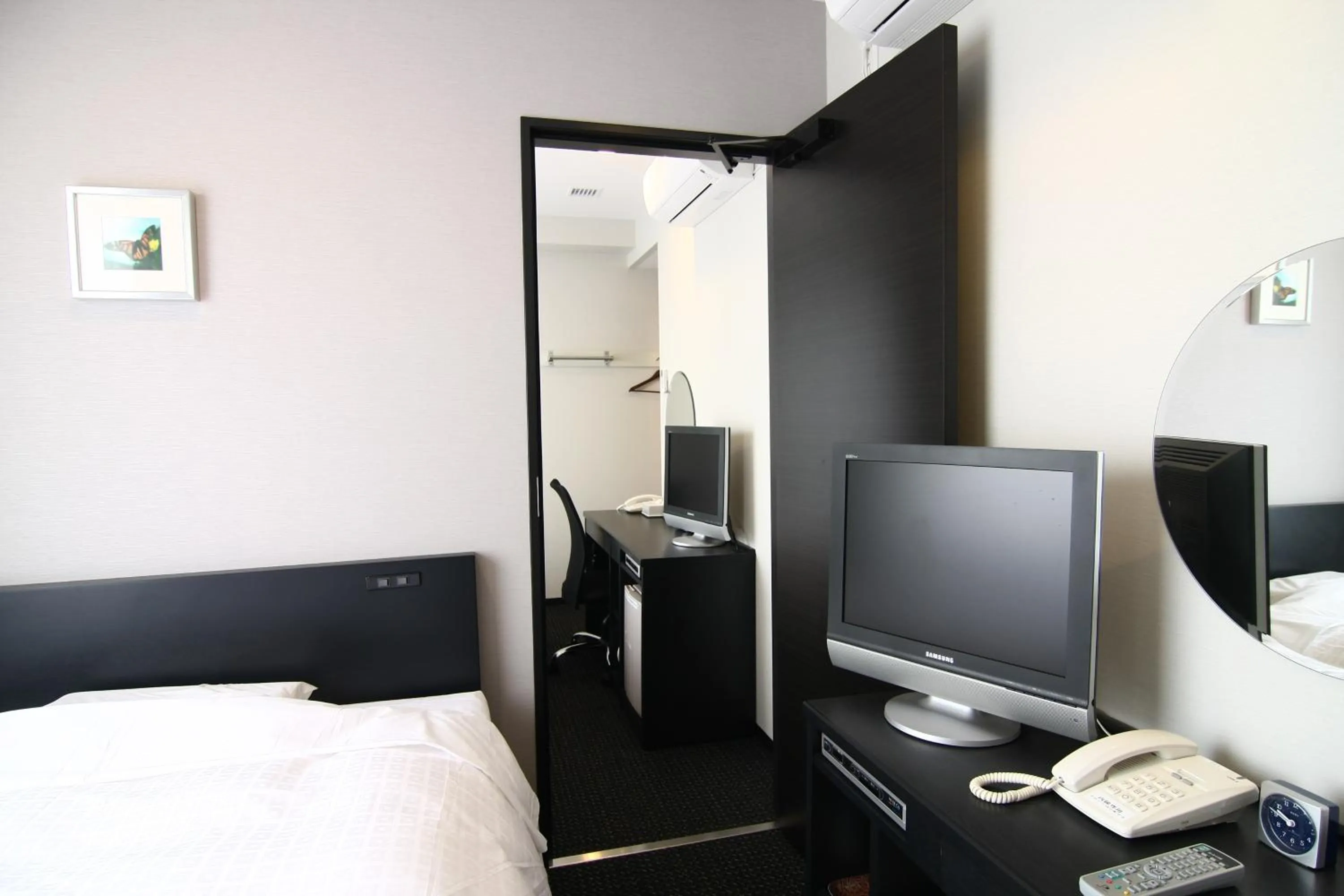 Bed in Hotel Crown Hills Kimitsu